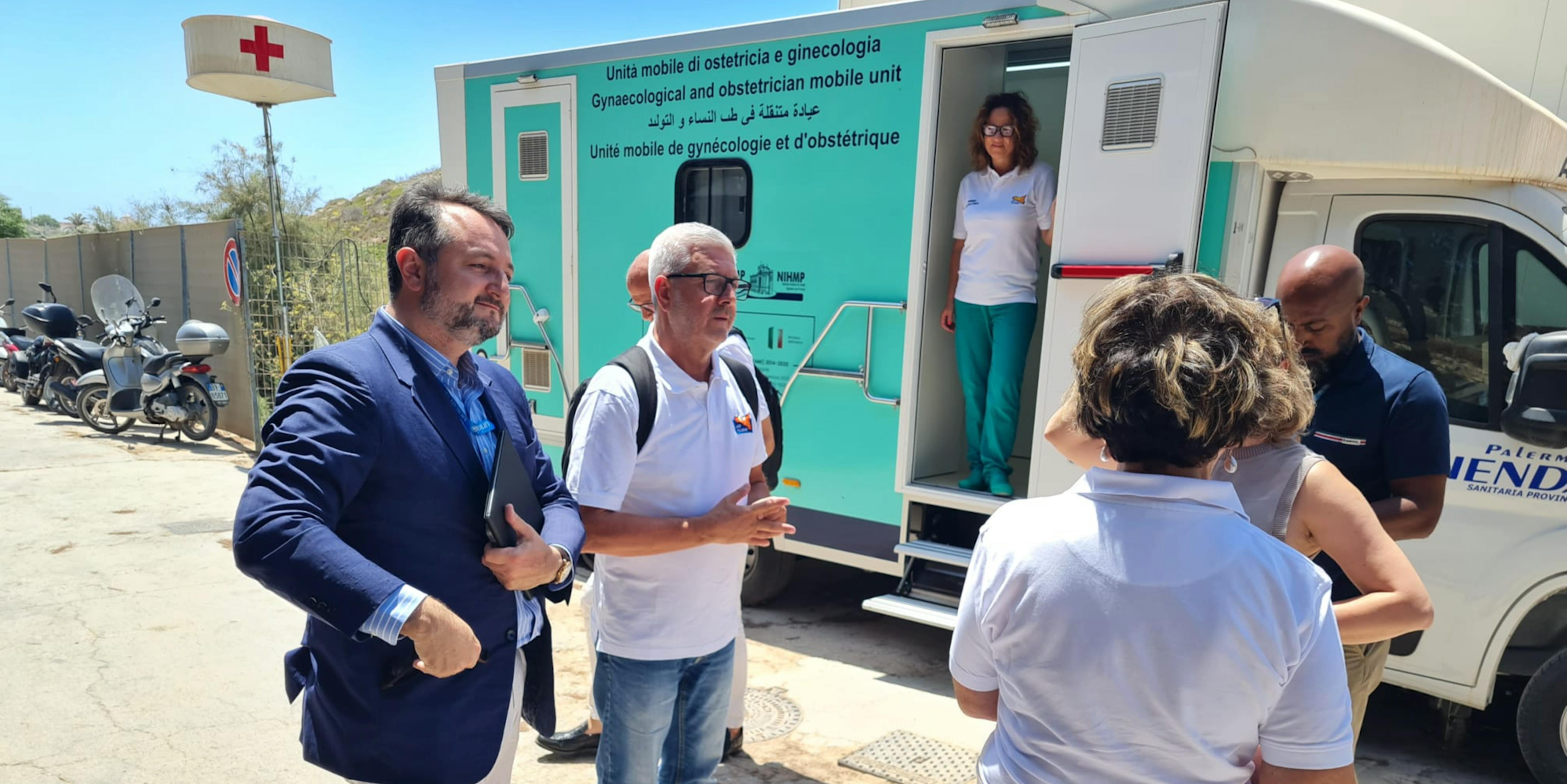 Nicola Dell’Arciprete, Coordinatore per l’Italia dell’Ufficio UNICEF per l’Europa e l’Asia centrale in un monto della missione