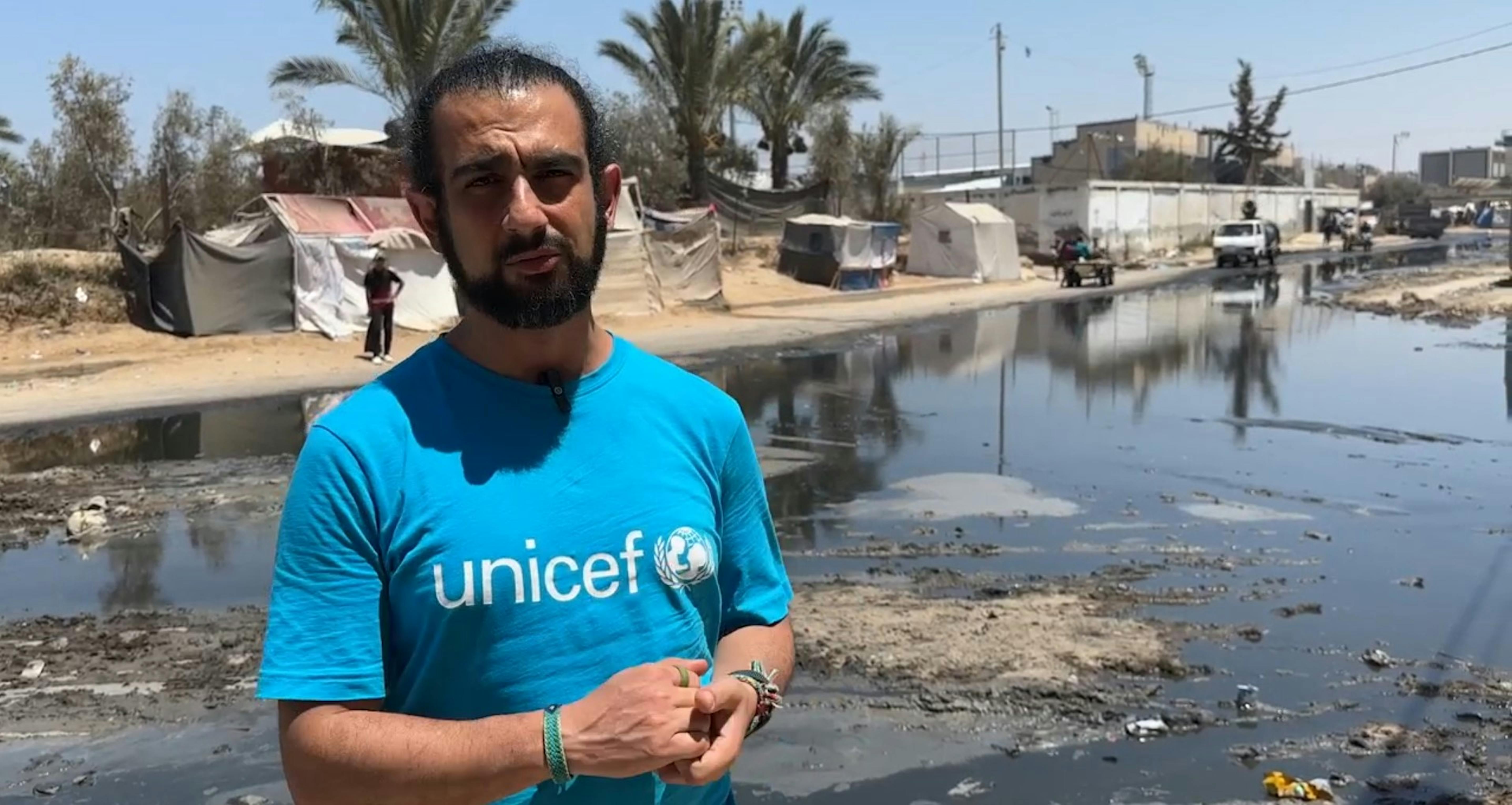 Salim Oweis sulla situazione a Deir al-Balah, Striscia di Gaza, agosto 2024