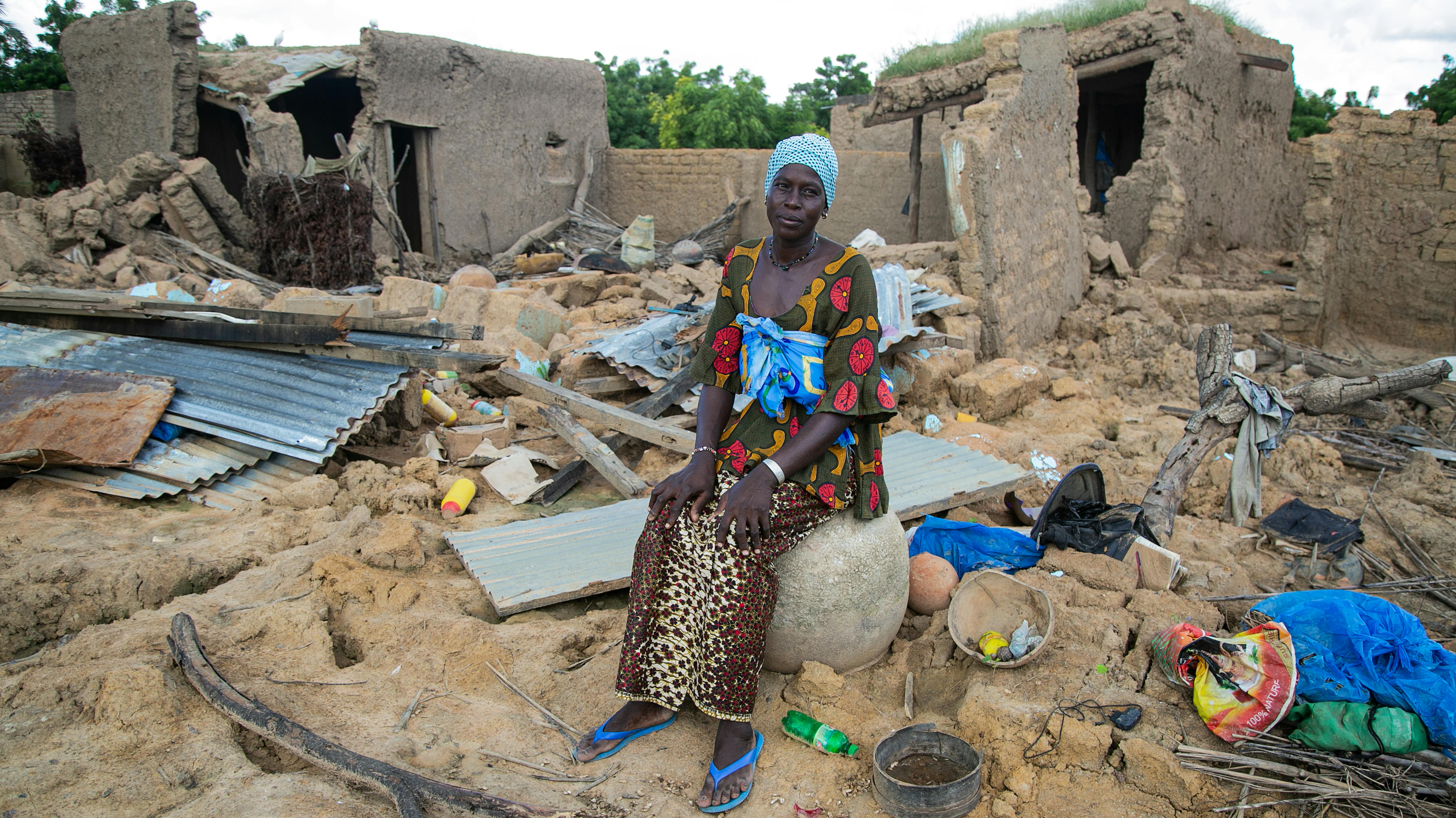 Mali - l'UNICEF sta fornendo assistenza umanitaria urgente alle famiglie colpite dalle recenti devastanti inondazioni nella regione di Ségou.