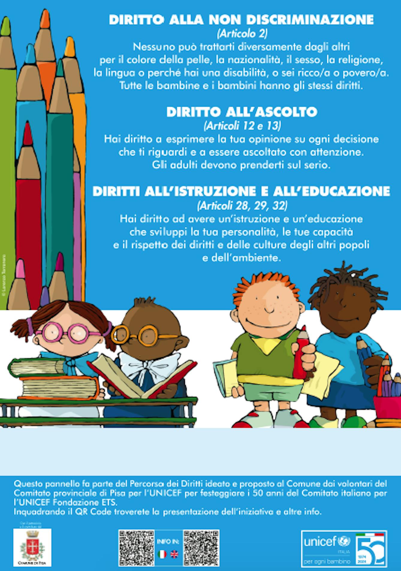 PI - Il terzo cartello del Percorso dei Diritti