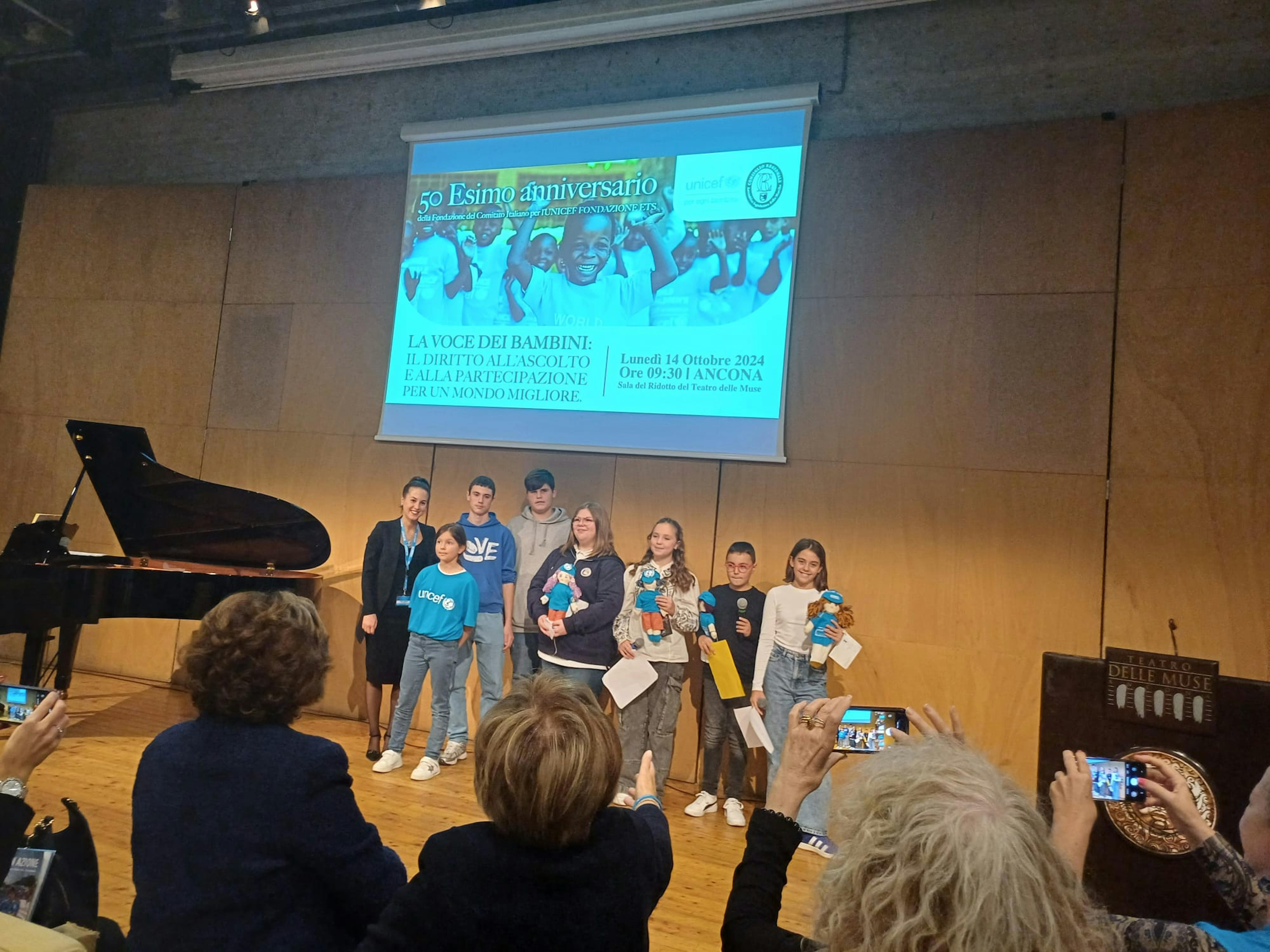 I ragazzi che hanno partecipato all'evento