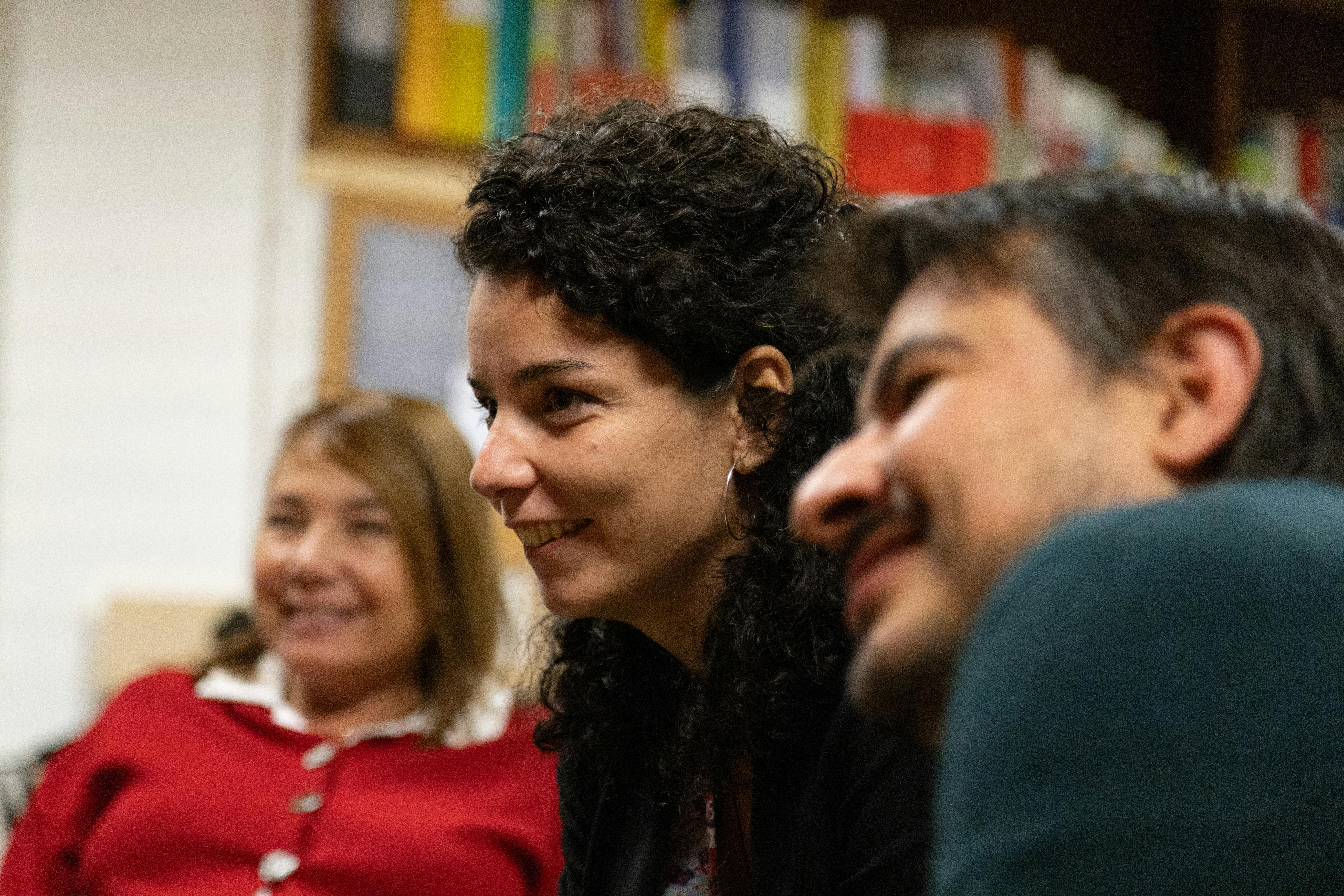 Da sinistra Fabiana Musicco, Direttrice RWI, Francesca Debbas, operatrice RWI e Ivan Mei, Specialista Protezione Infanzia UNICEF