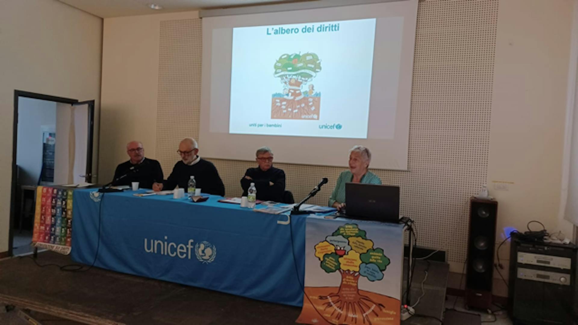 Giacomo Vit, Emanuele Morassut, Francesco Indrigo e Emiliana Moro