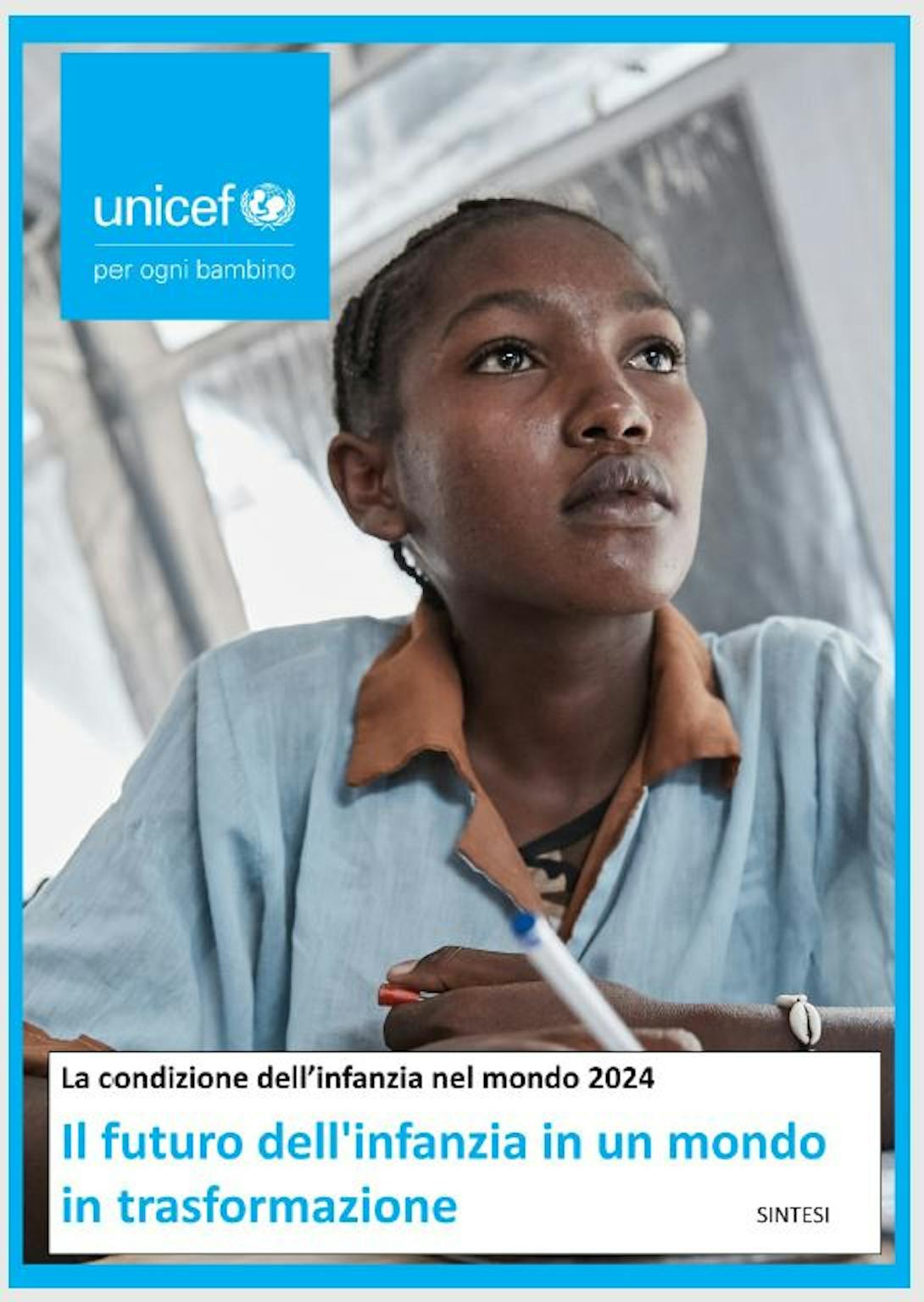 La condizione dell'infanzia del mondo 2024