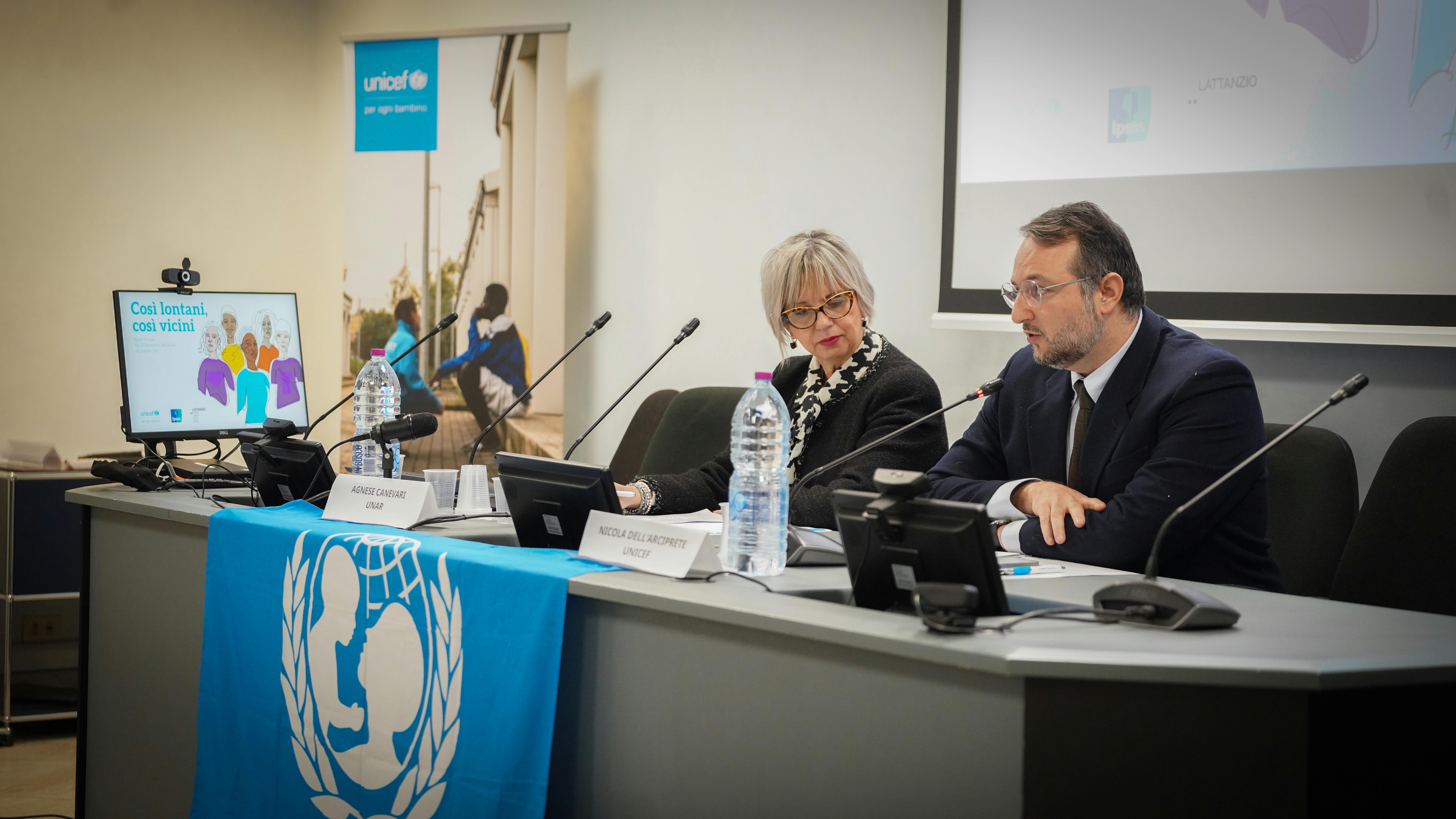 Nicola dell’Arciprete, Coordinatore  in Italia dell’Ufficio UNICEF per l’Europa e l’Asia centrale