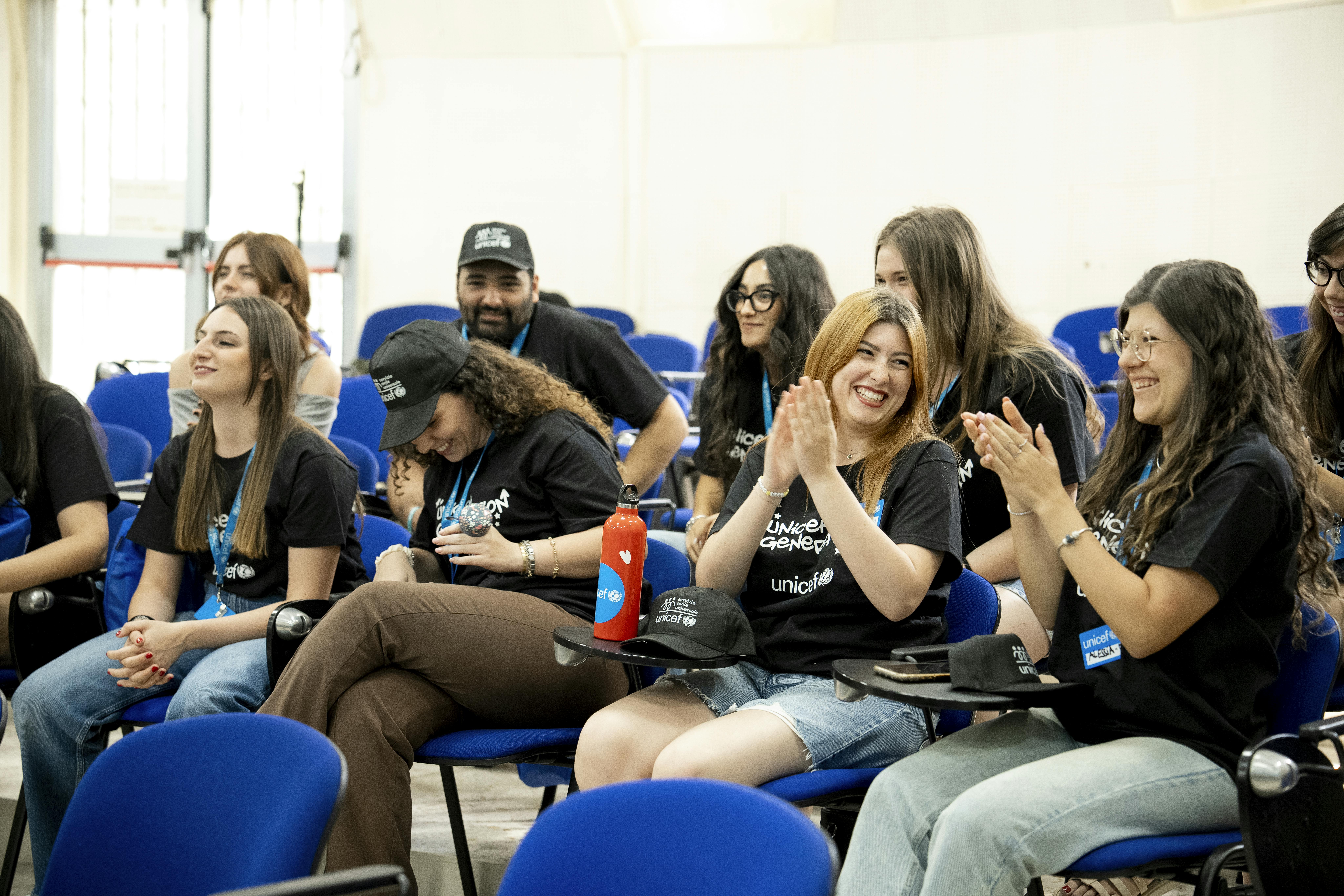 Volontari Servizio Civile nella formazione a Frascati, luglio 2023