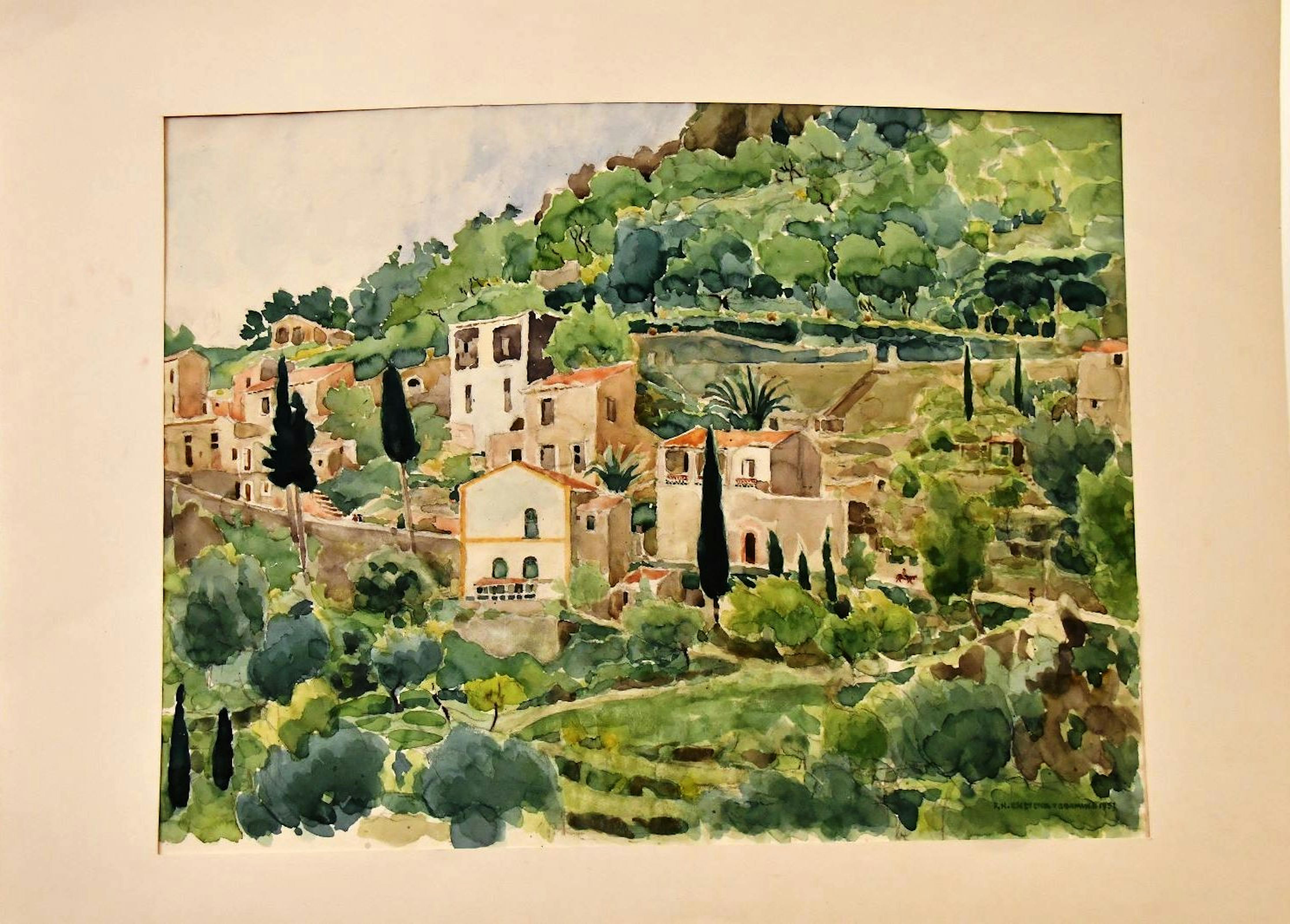 Veduta di Taormina del 1937
