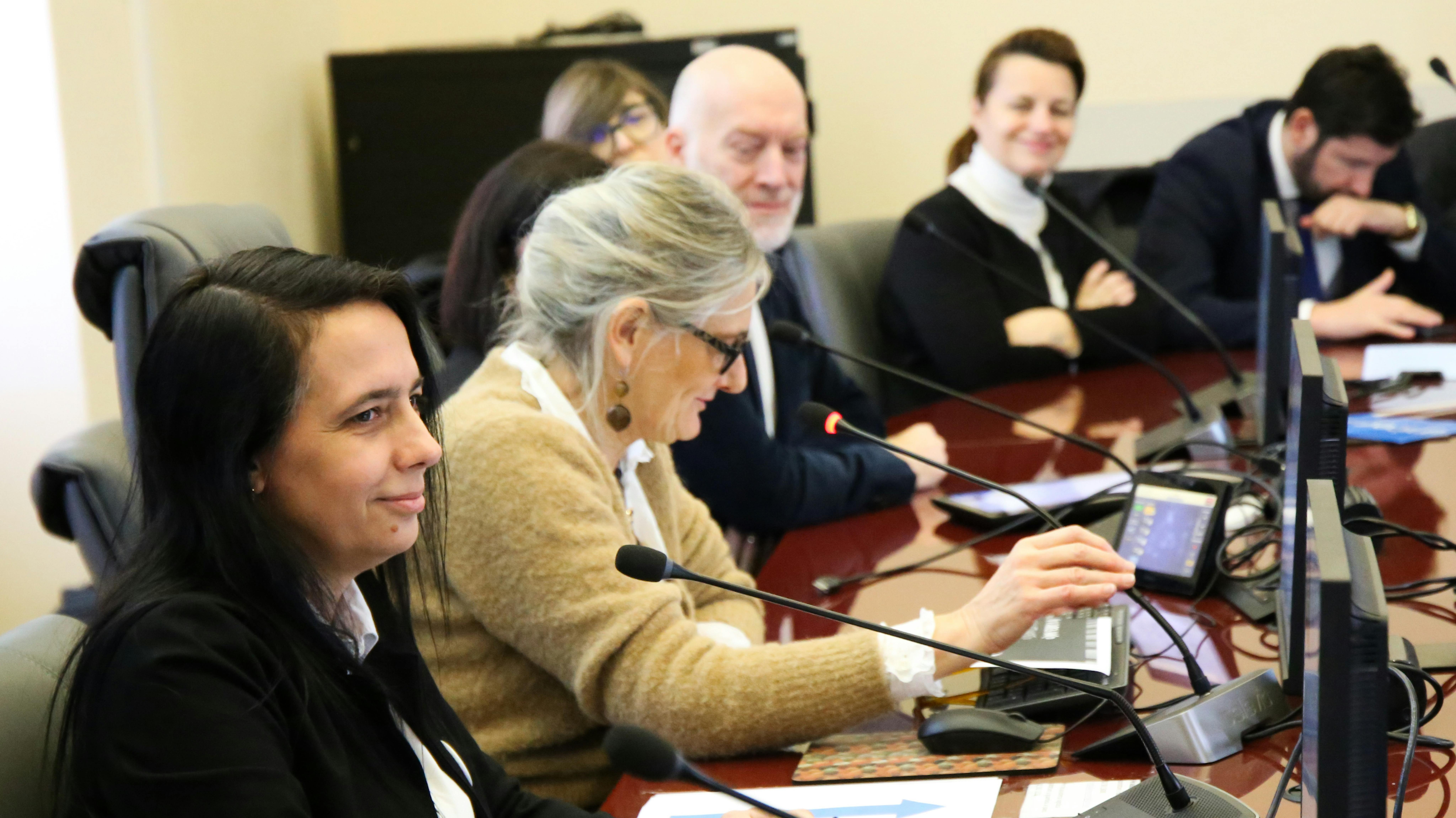 Manuela Bovolenta, Presidente UNICEF Lombardia durante la cerimonia - © Università degli Studi di Milano 2025