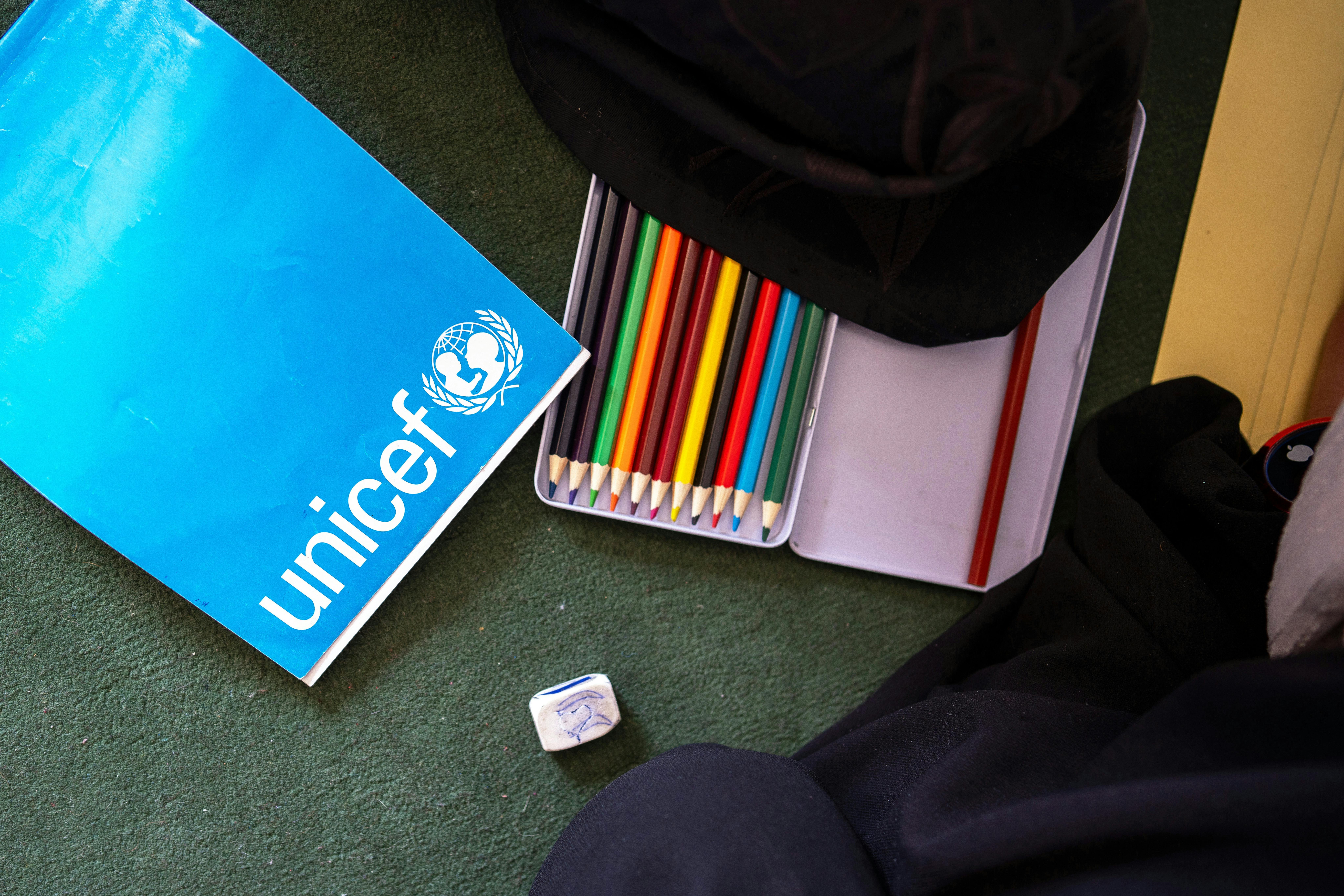 Materiali UNICEF utilizzati in classe