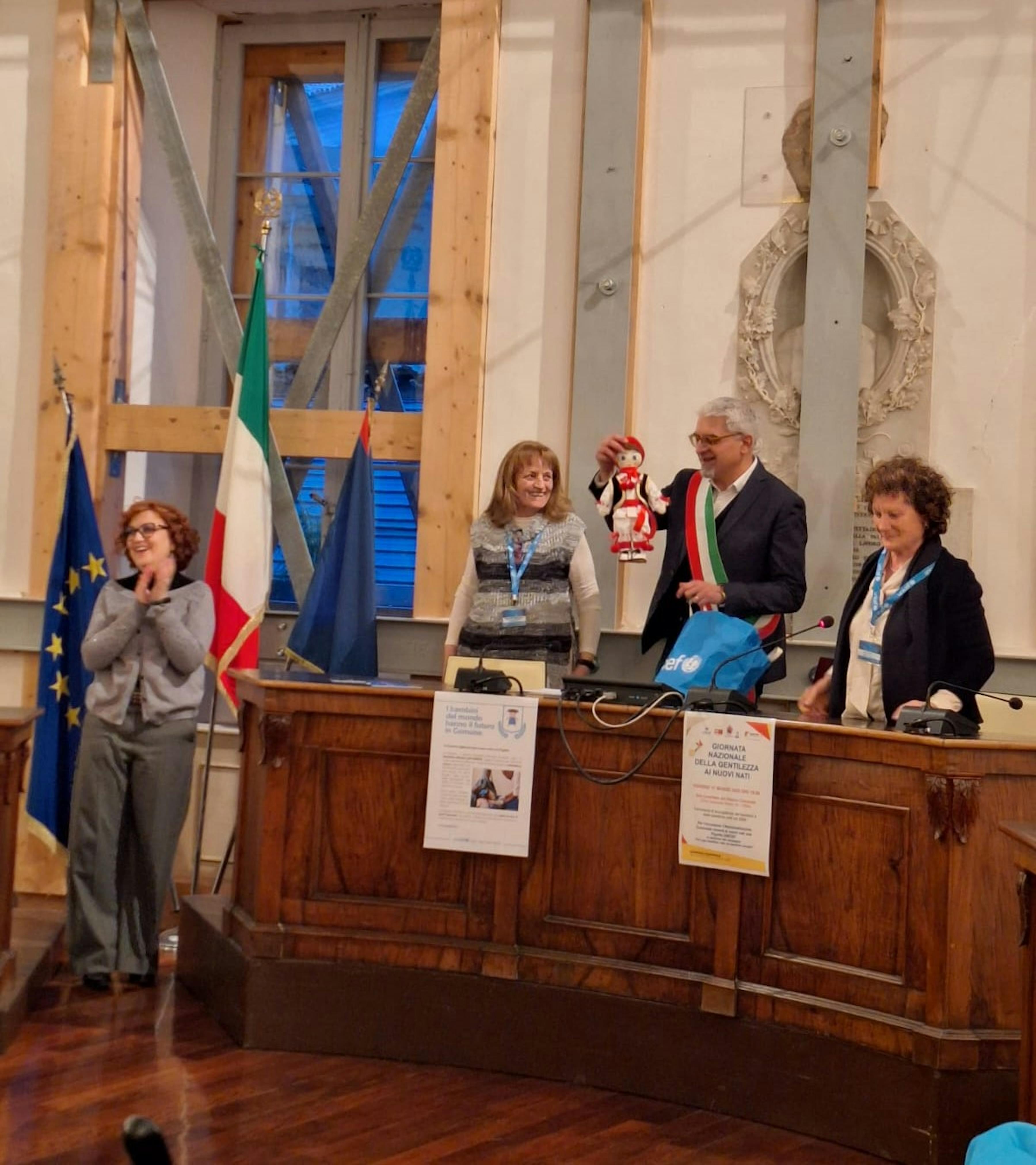 Presentazione della pigotta