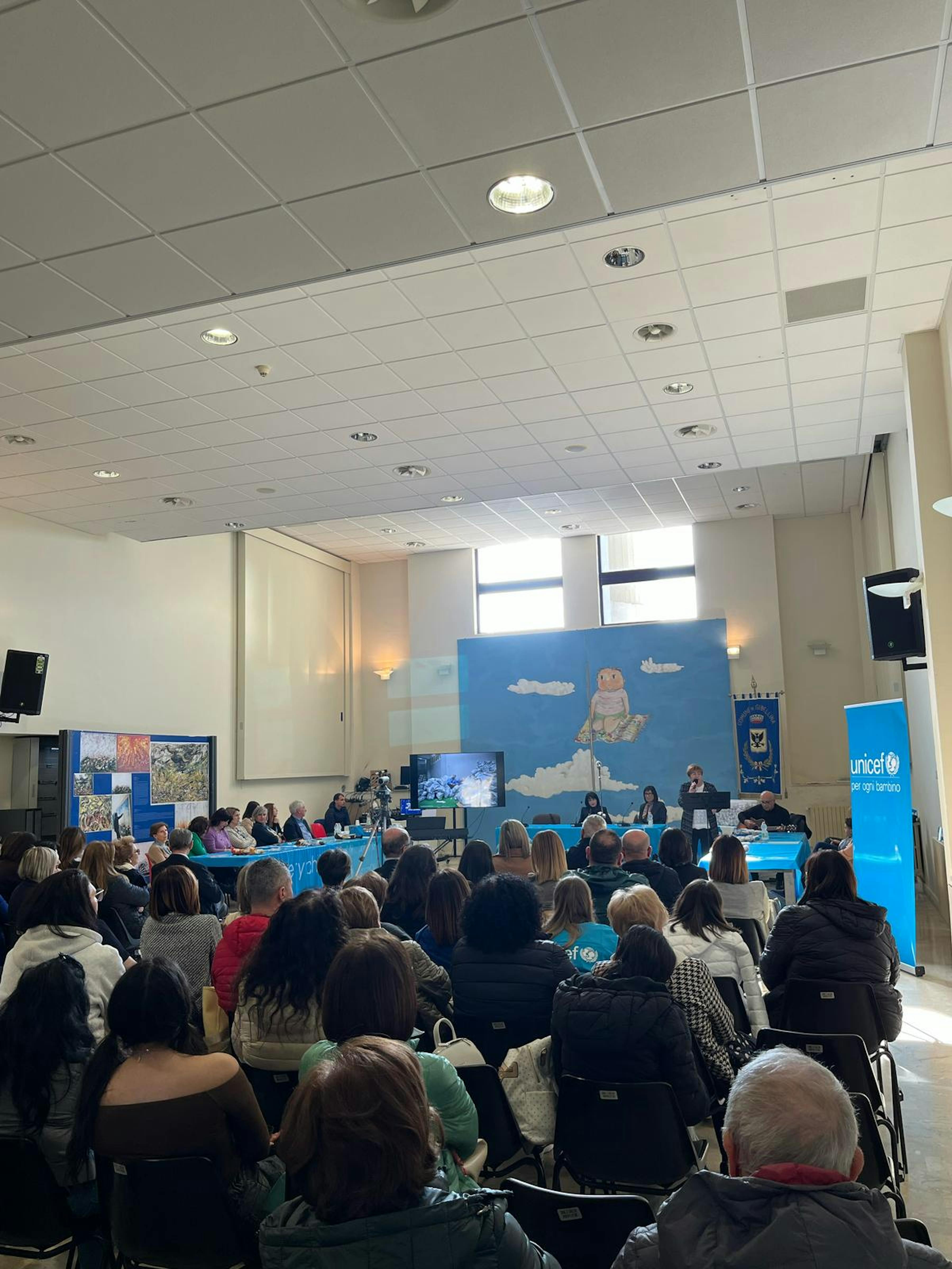 La sala dove è avvenuta l'estrazione