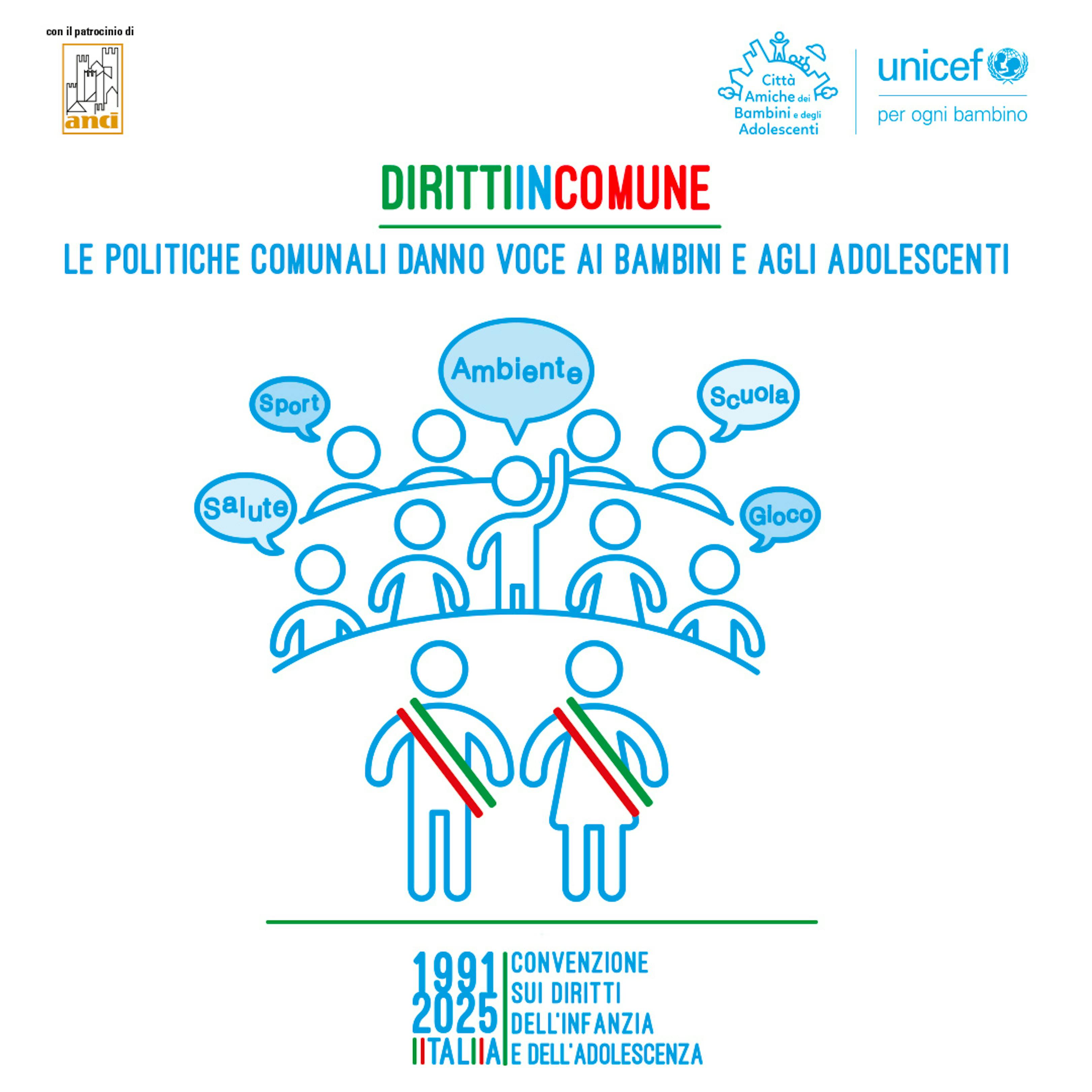 visual  diritti in comune web social