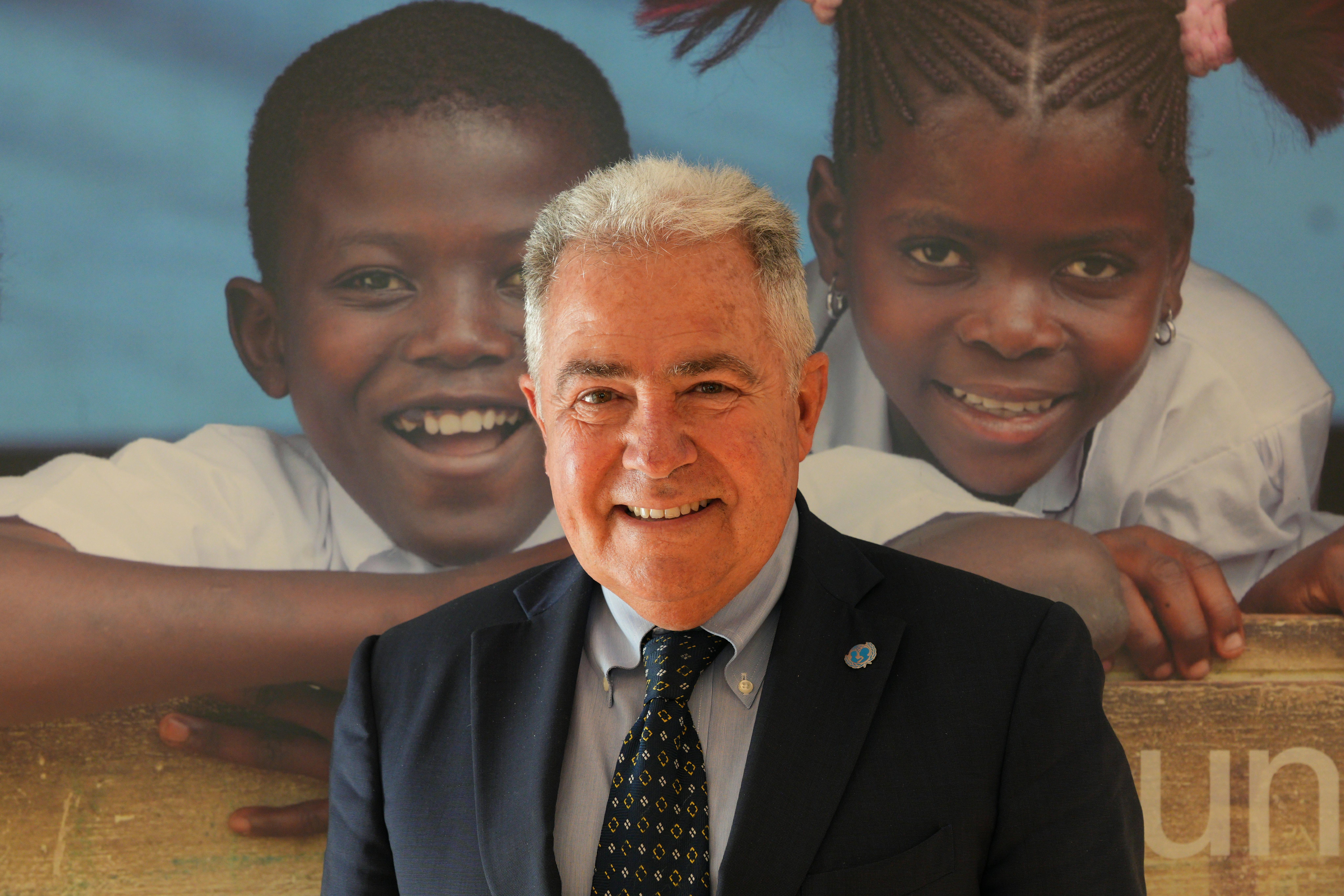 Giuseppe Masnata, consigliere dell'UNICEF Italia