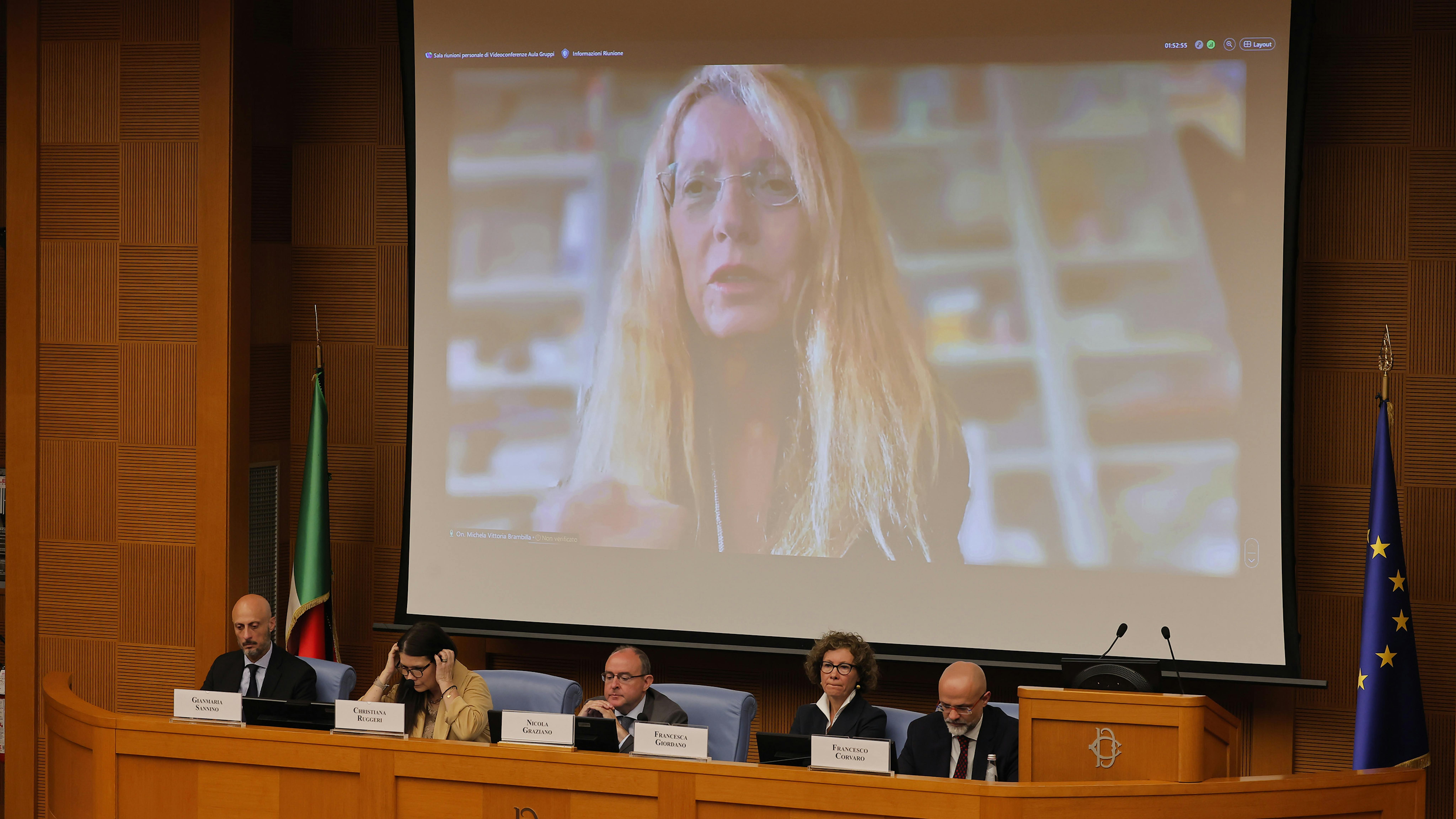 L'Onorevole Michela Vittoria Brambilla, Presidente Commissione Parlamentare Infanzia e Adolescenza