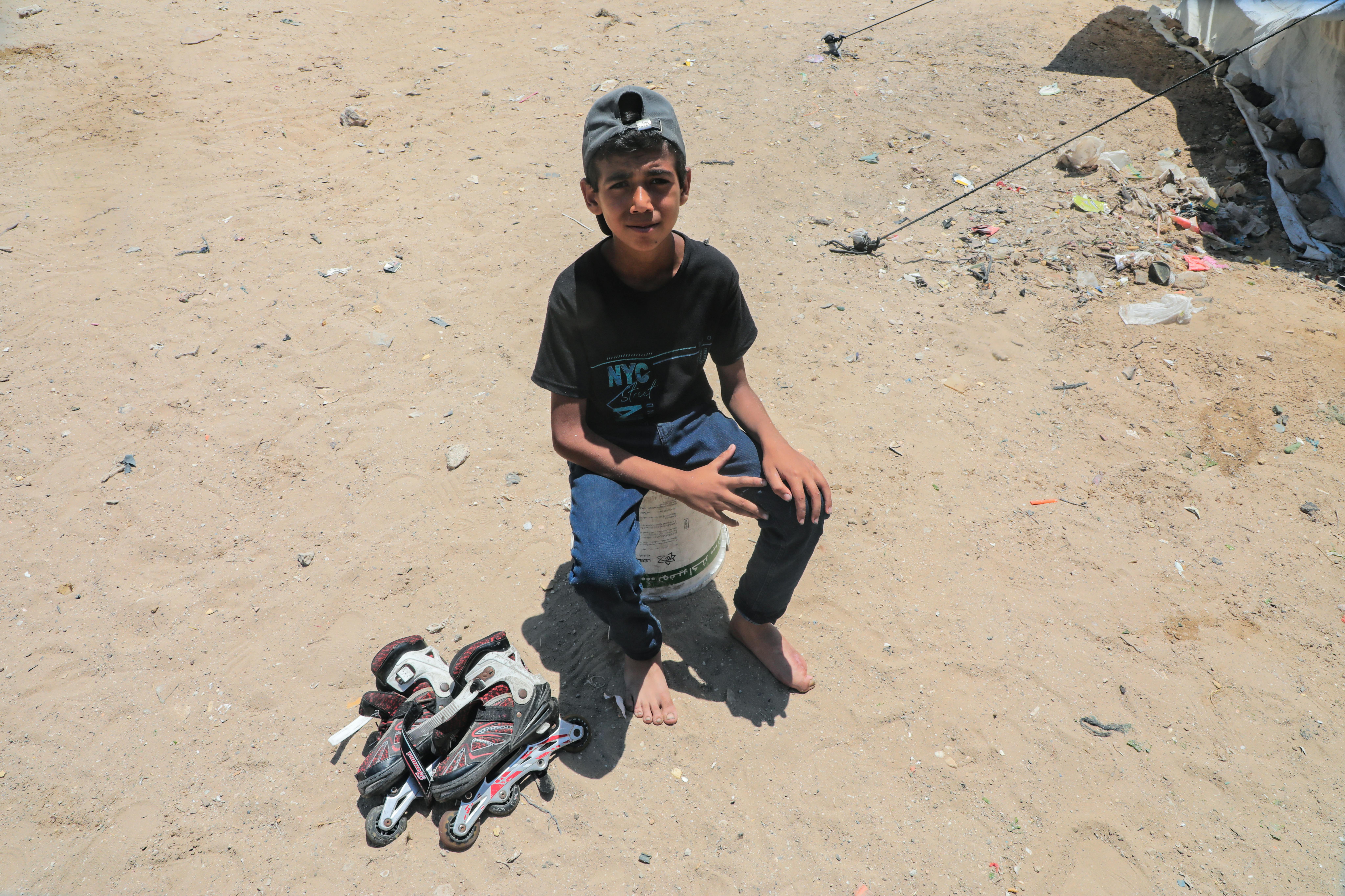 Mohammad, 12 anni, Striscia di Gaza