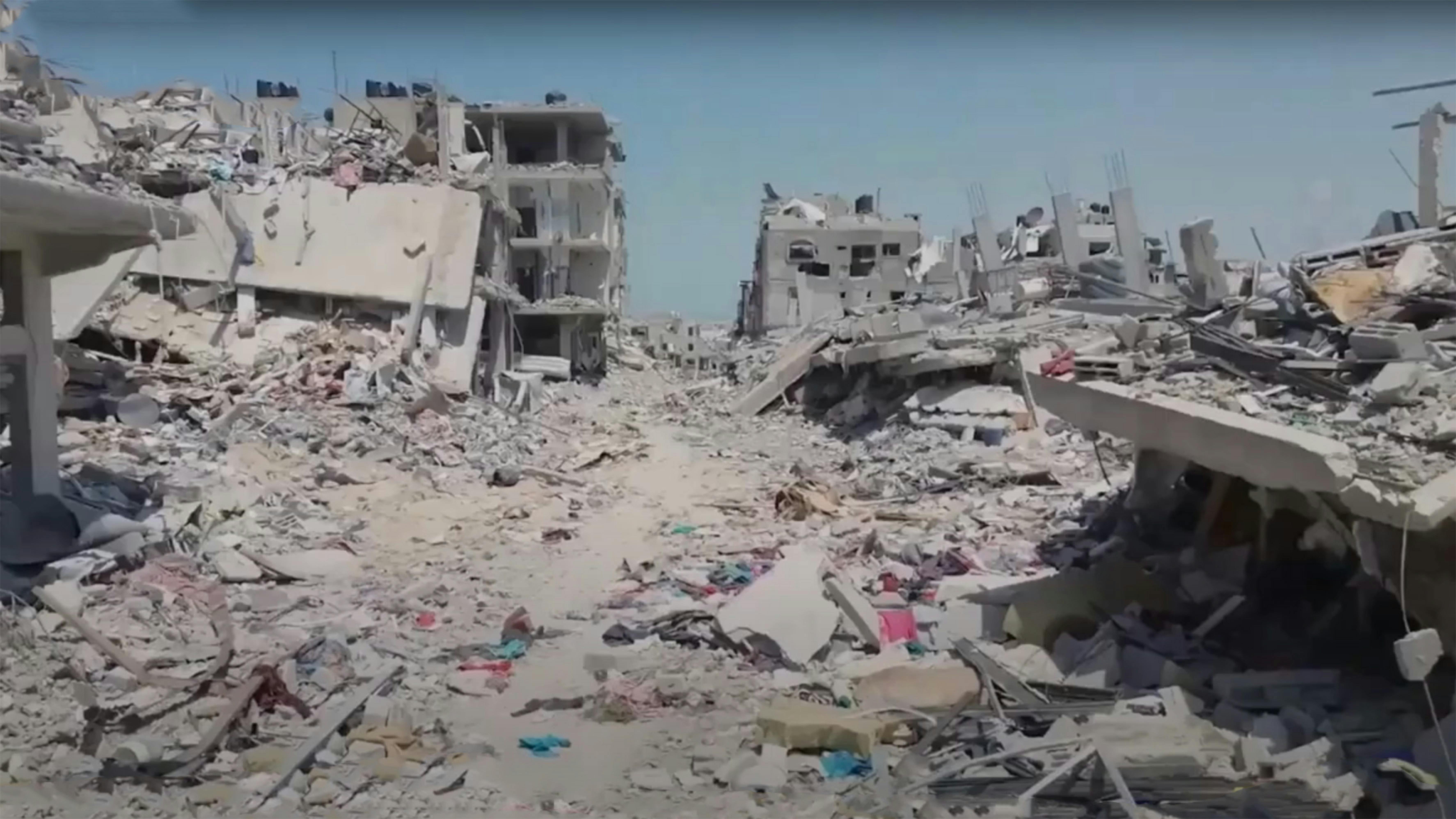 copertian video i rubinetti sono a secco a Gaza