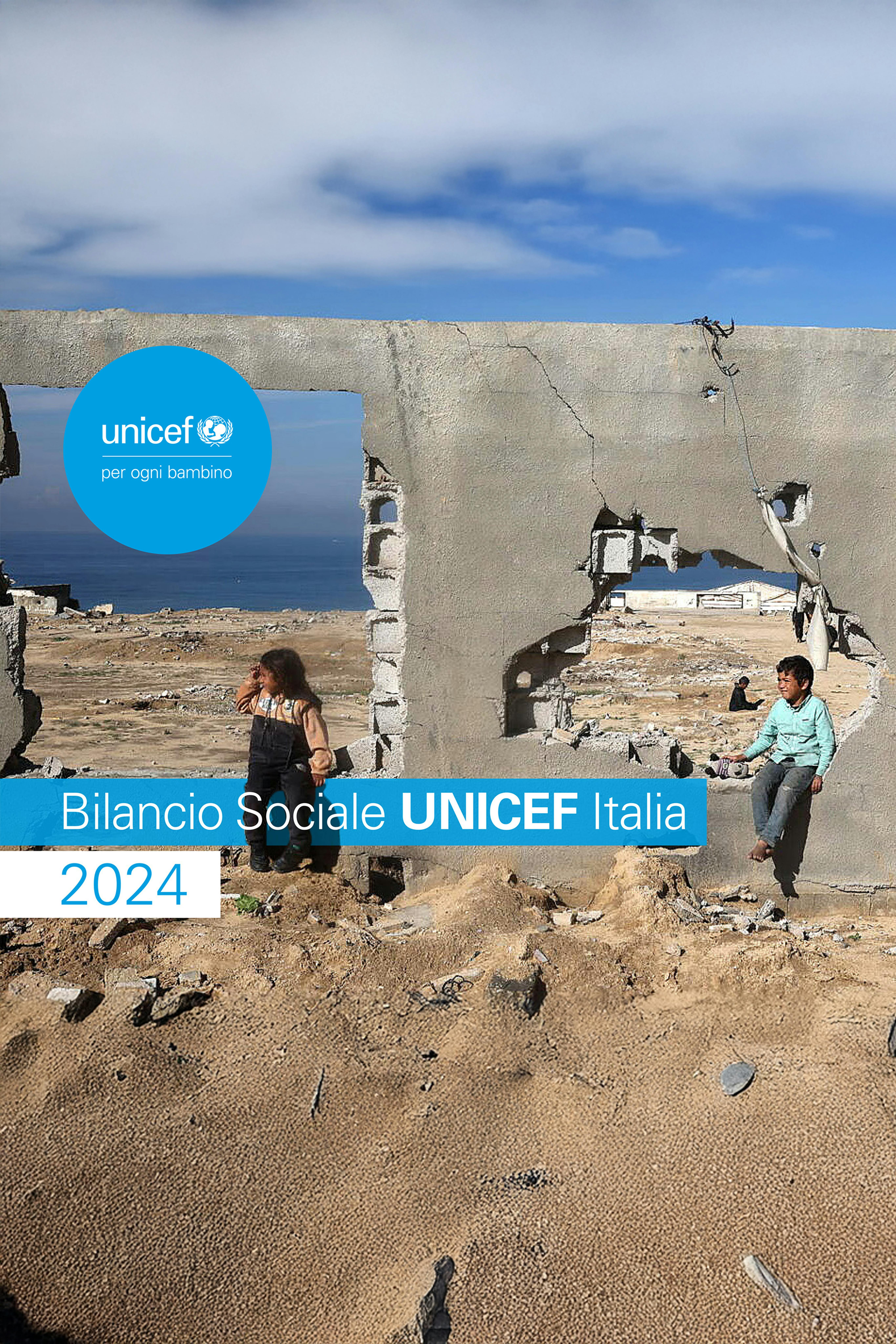 copertina verticale bilancio sociale 2024