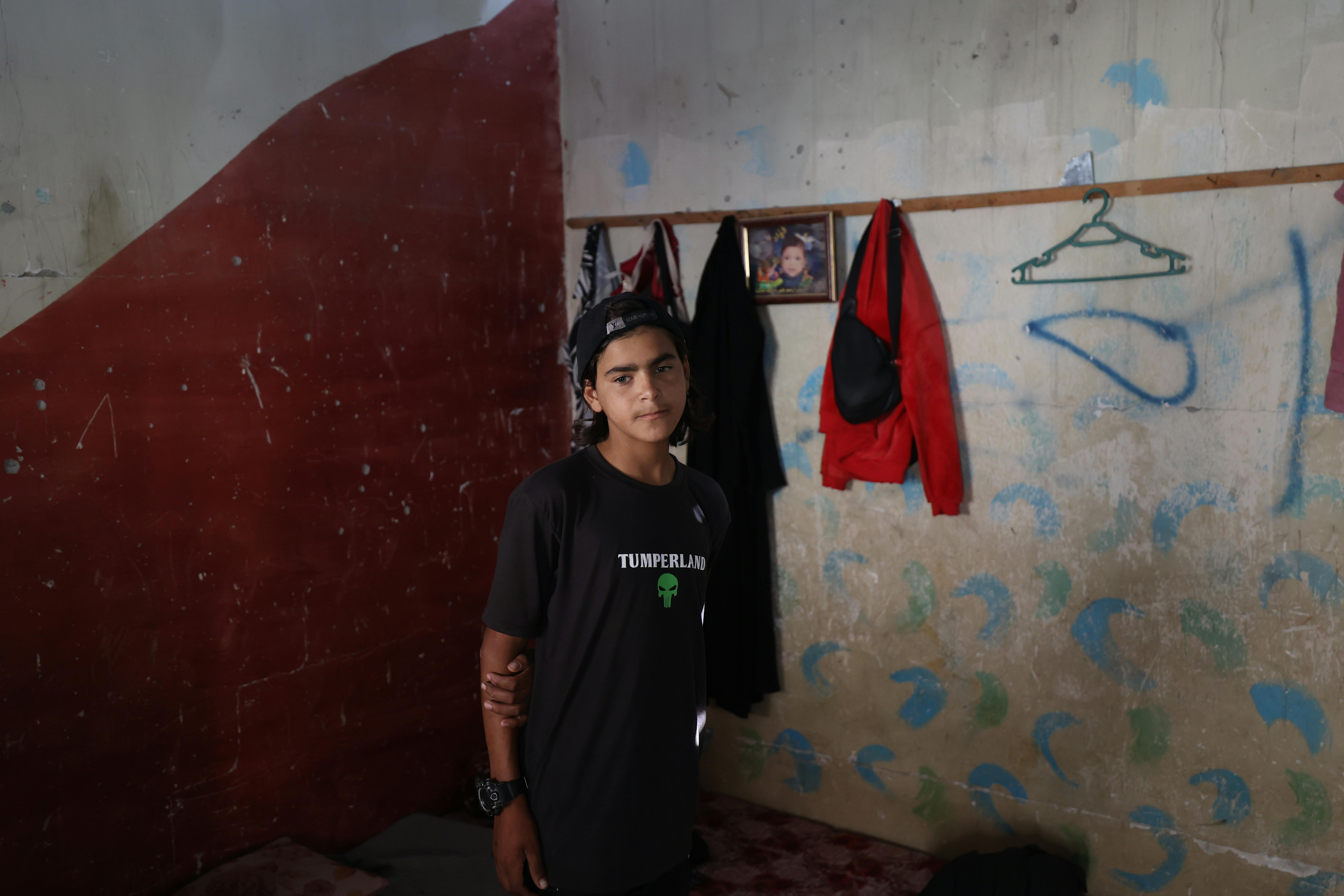 Ibrahim, 14 anni, e sua sorella Layan, 9 anni, devono affrontare la perdita del padre, ucciso il 25 giugno 2025, mentre si recava a una distribuzione di cibo.