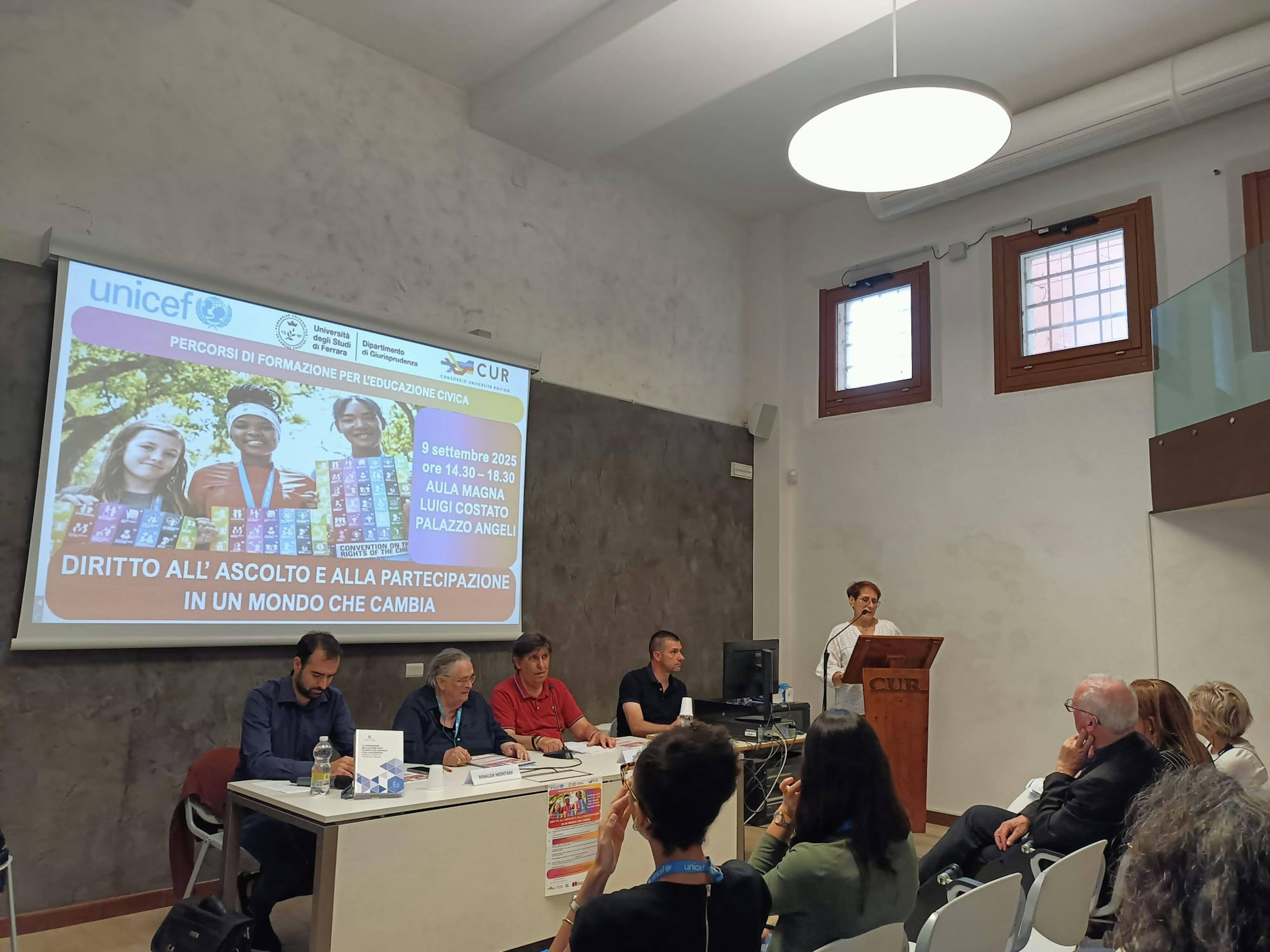 presentazione convegno diritto all'ascolto