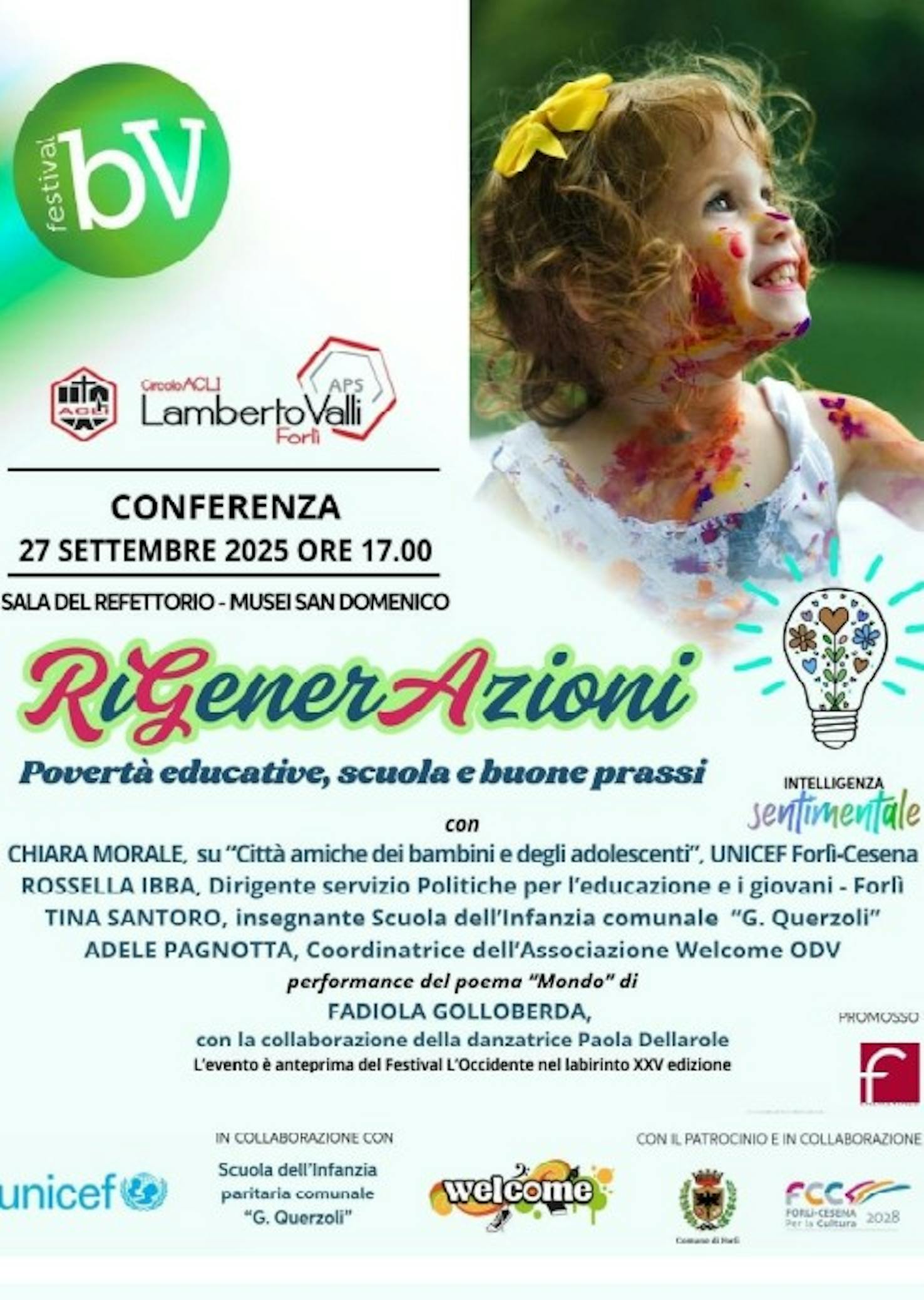 festival buon vivere unicef forli