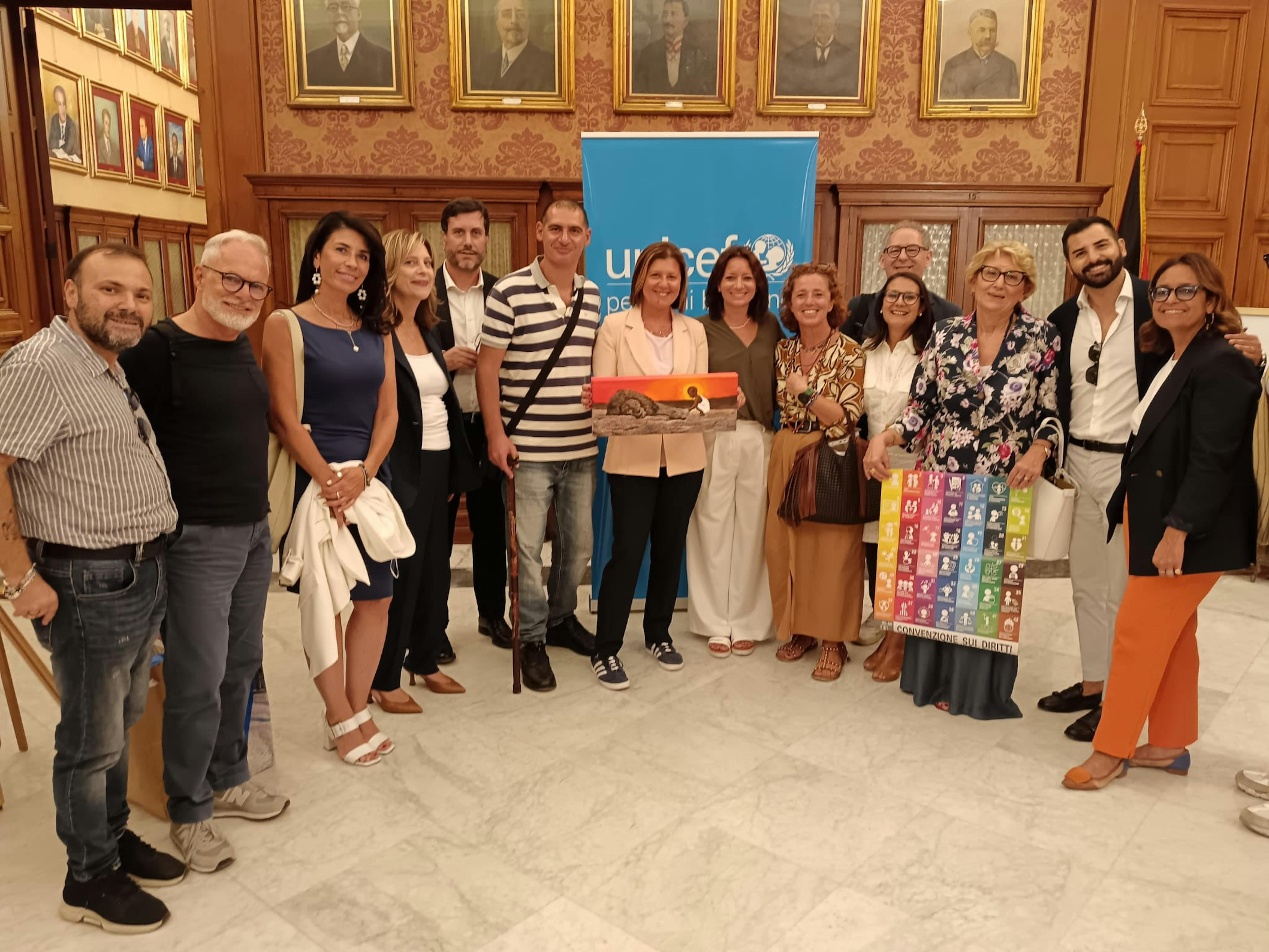 conferenza stampa a Bari Unicef e i diritti