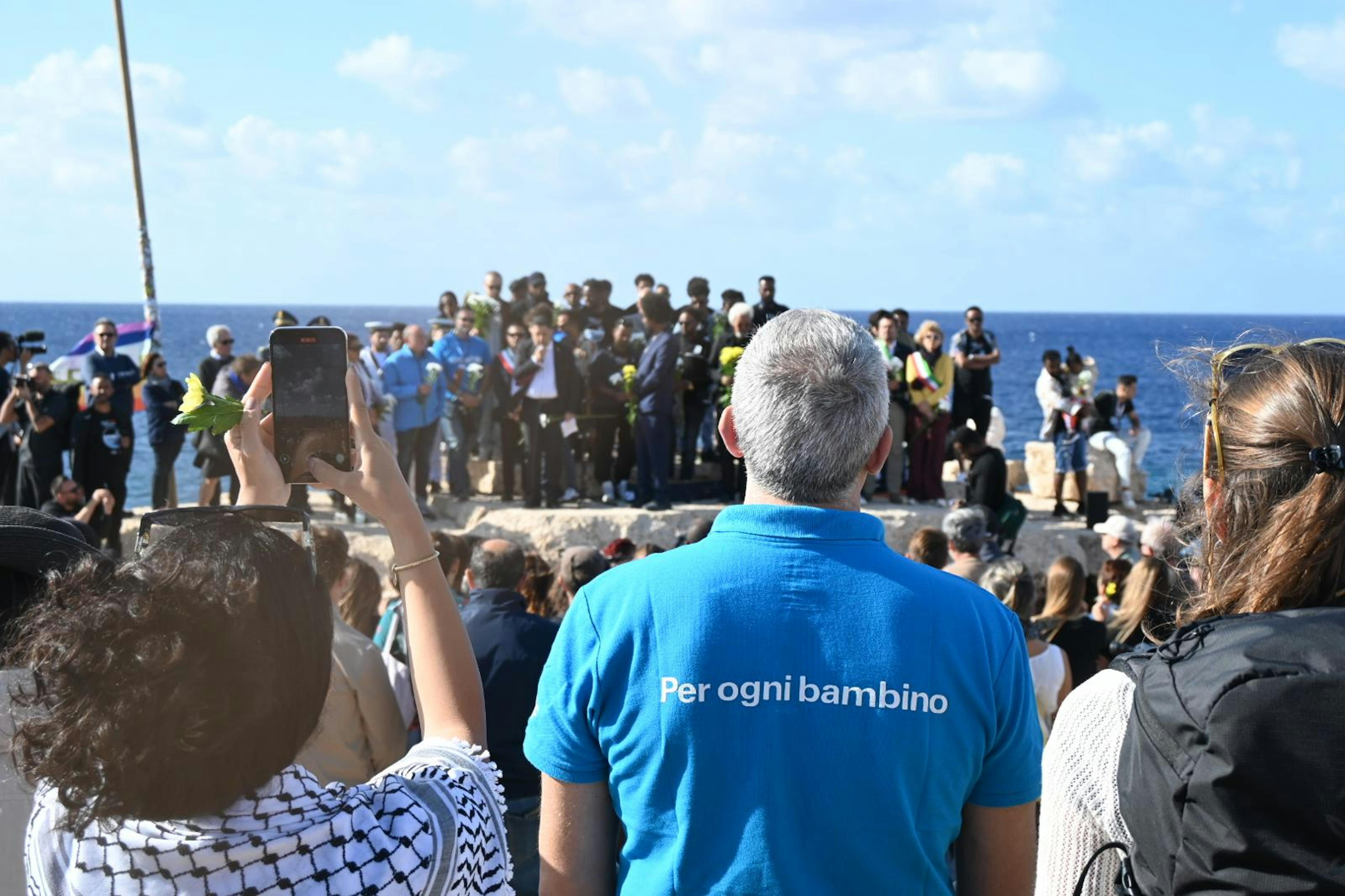 L'UNICEF presente ala commemorazione