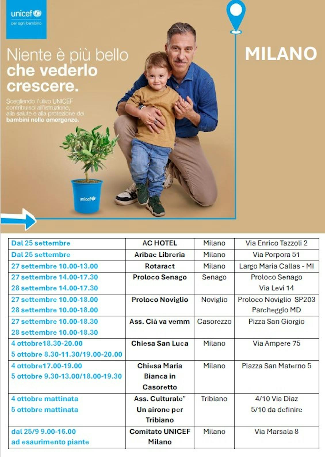 Milano Piazze ulivo