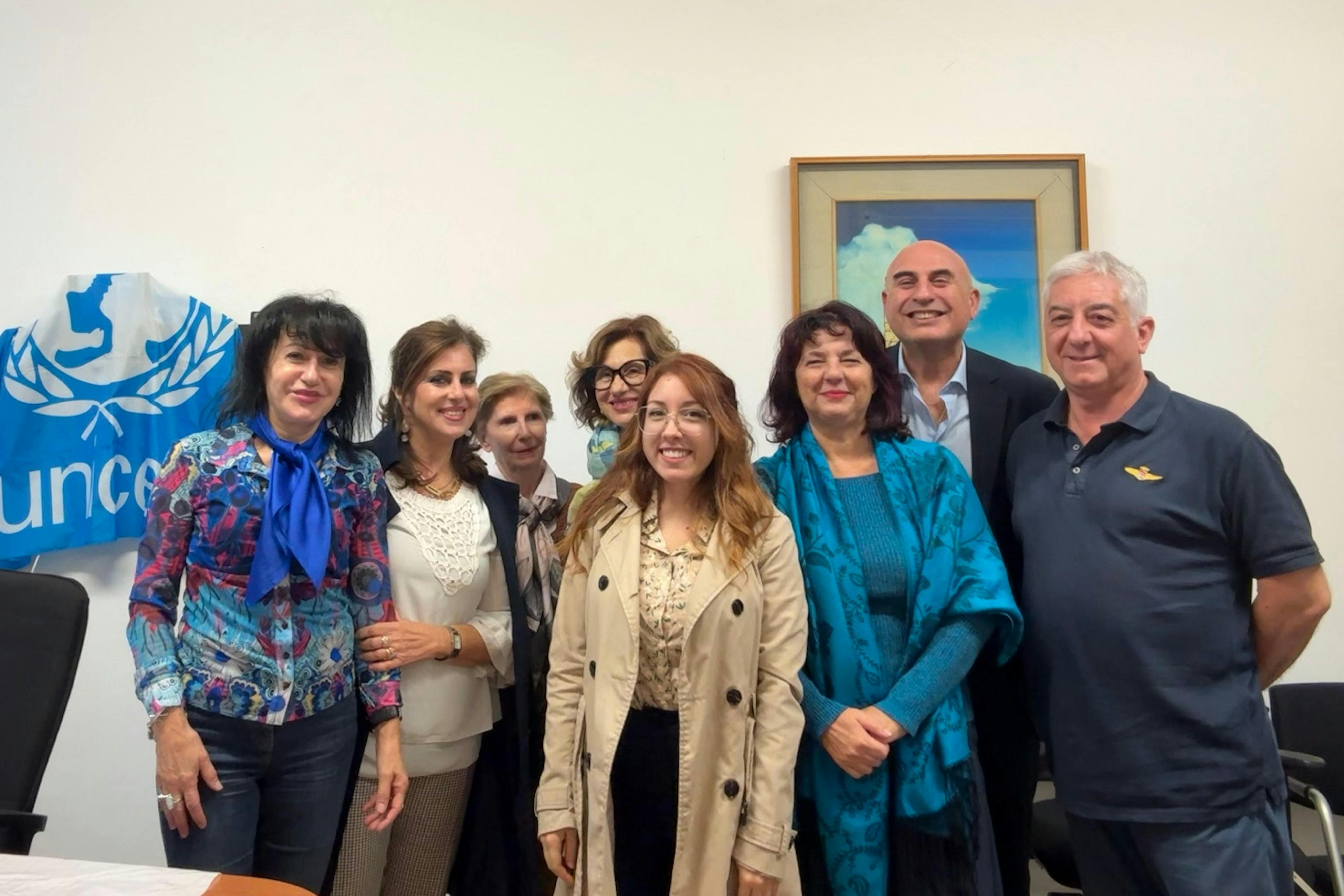 I volontari del comitato provinciale di Trapani