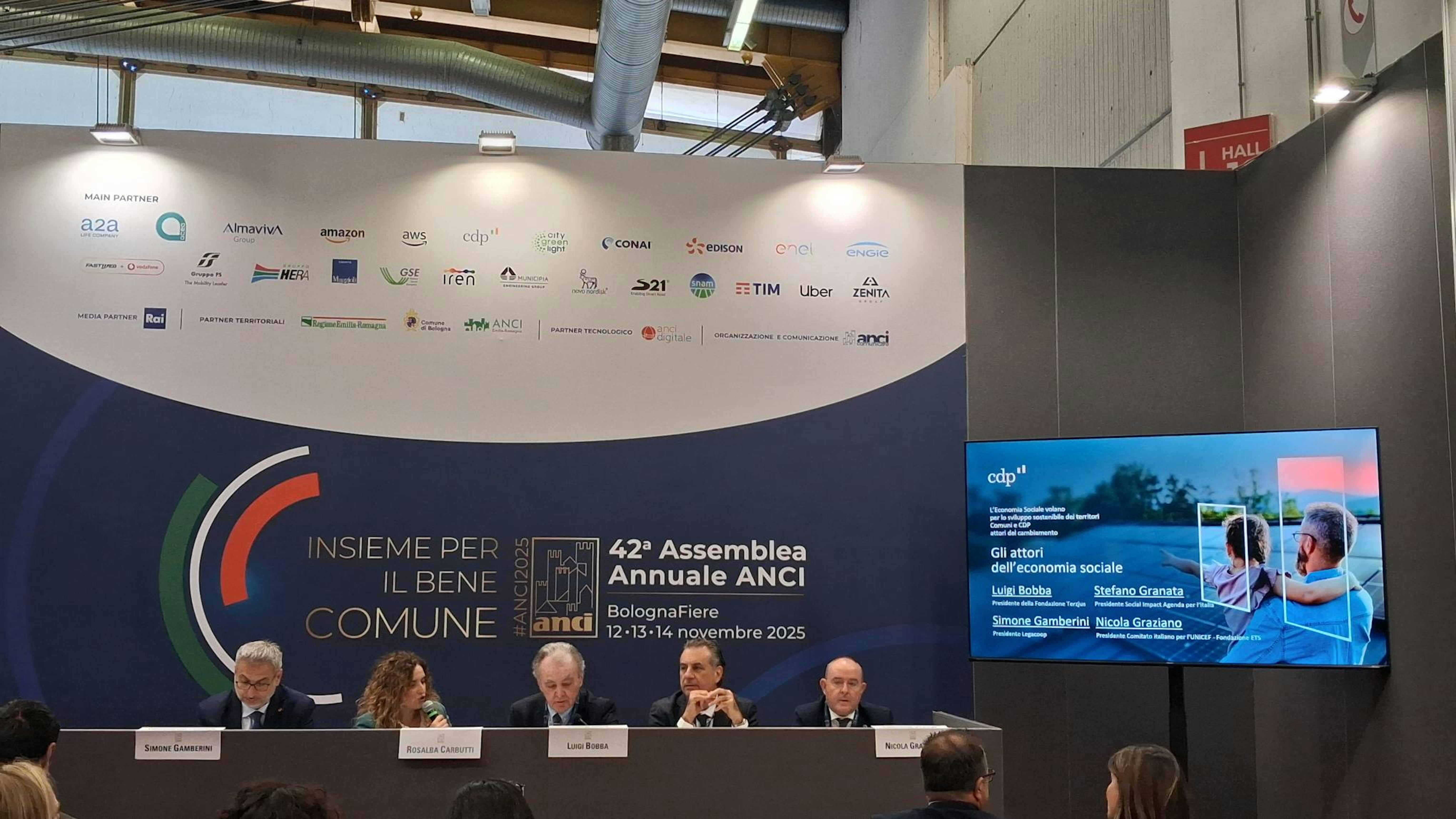 Un momento della 42° Assemblea Nazionale dell’ANCI