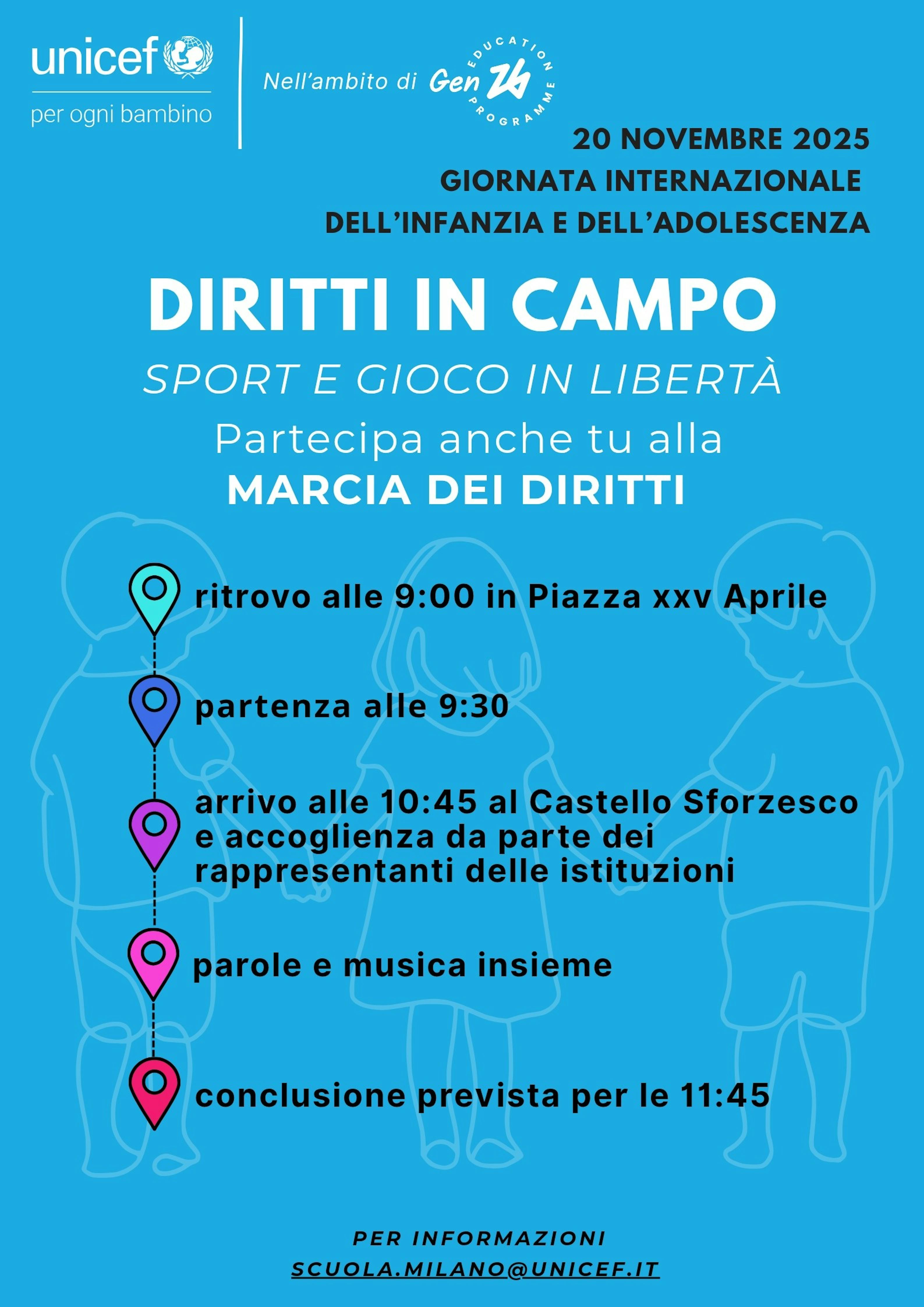 Comitato prov Milano Marcia dei diritti