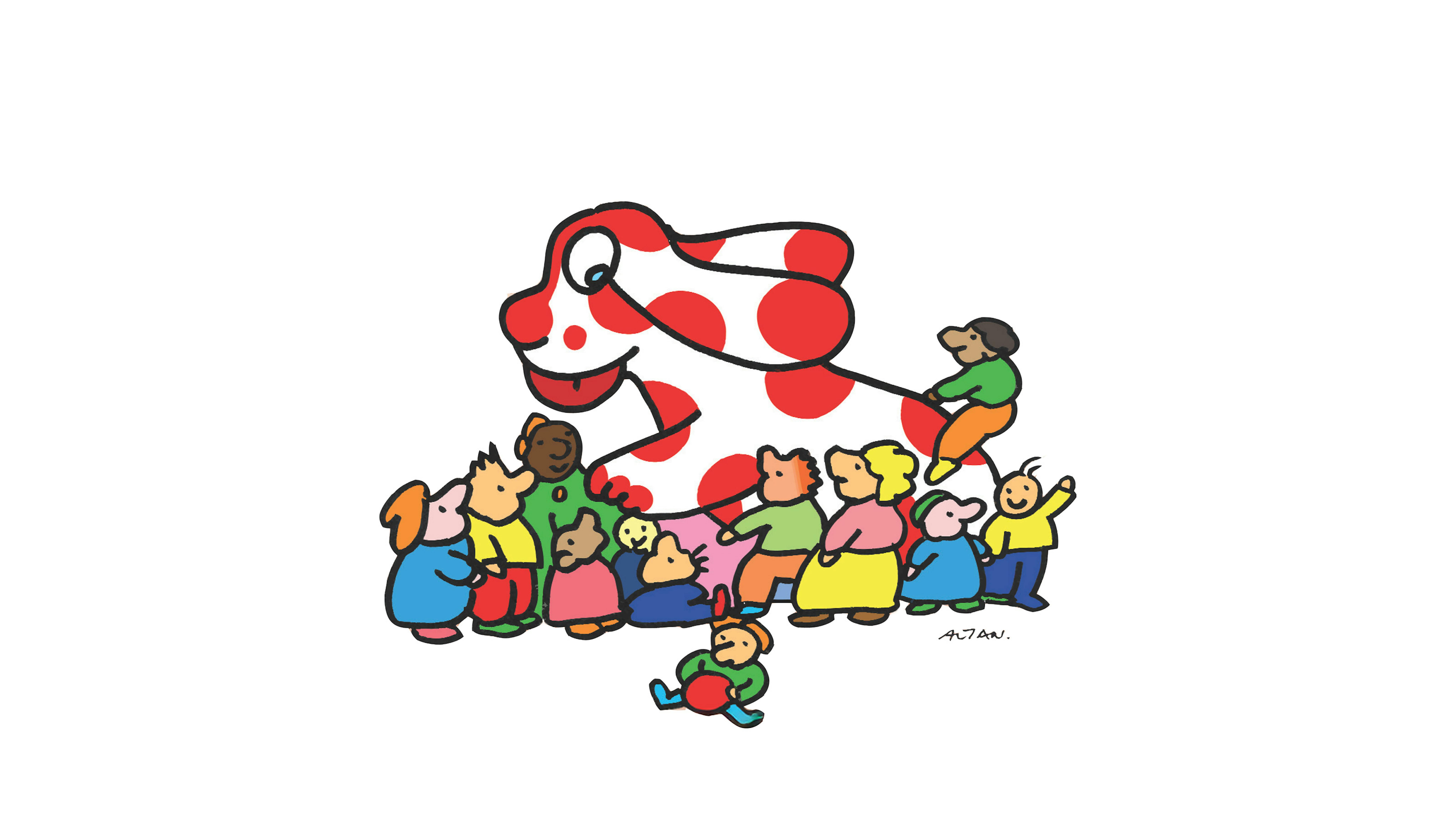 Hero pimpa sfondo bianco