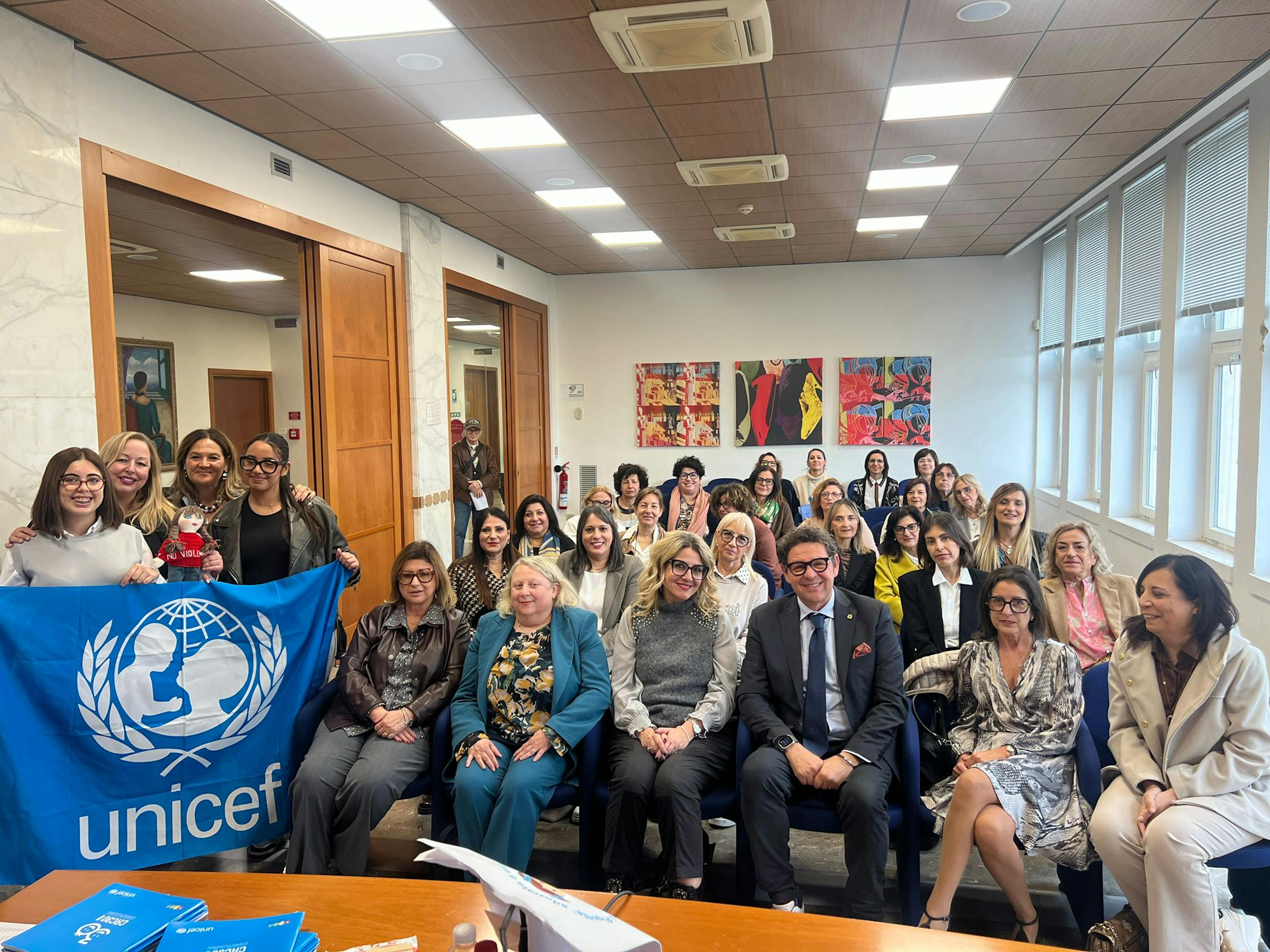 I partecipanti alla conferenza