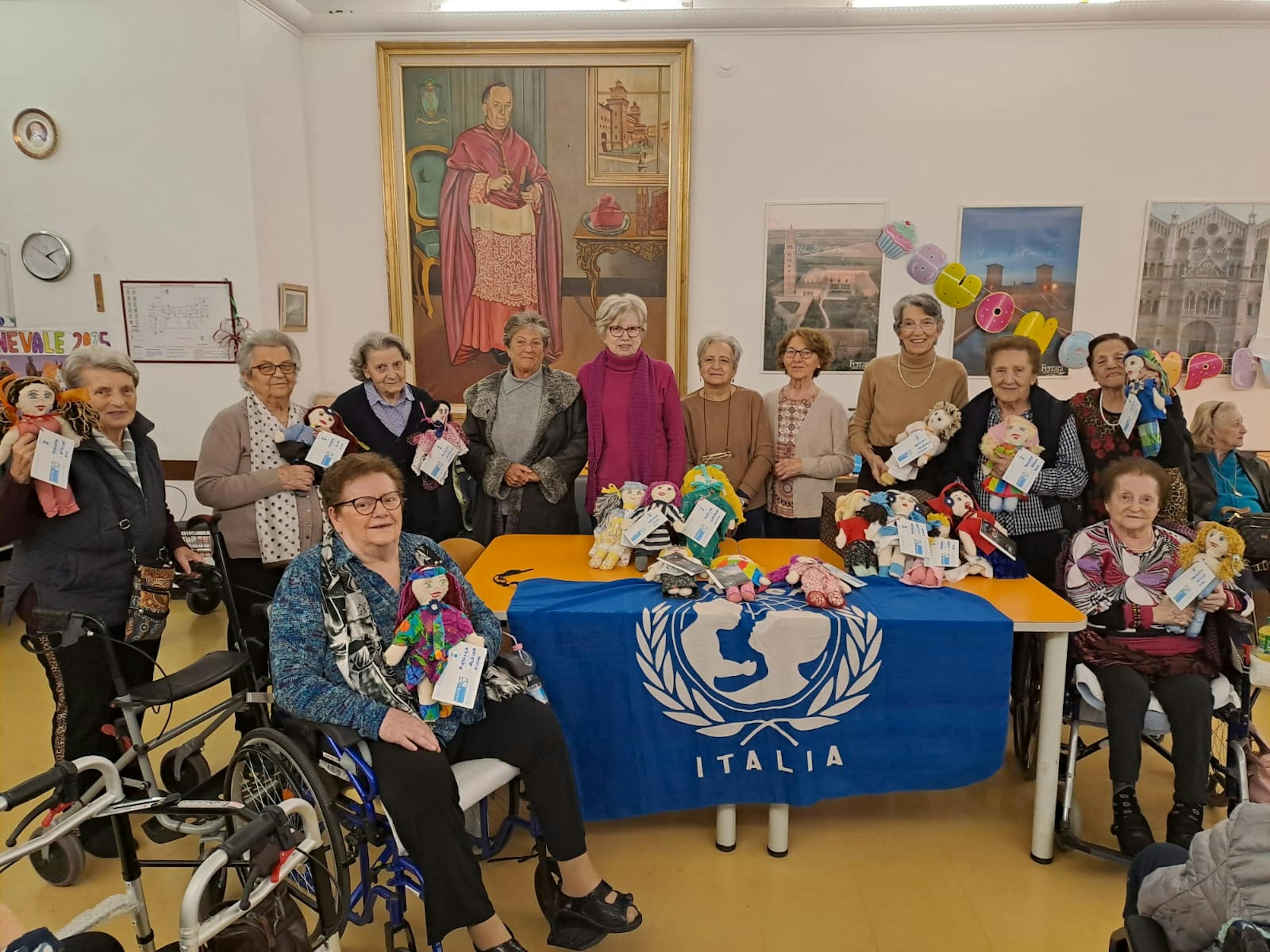 Ferrara laboratorio Pigotta presso casa di riposo Betlem