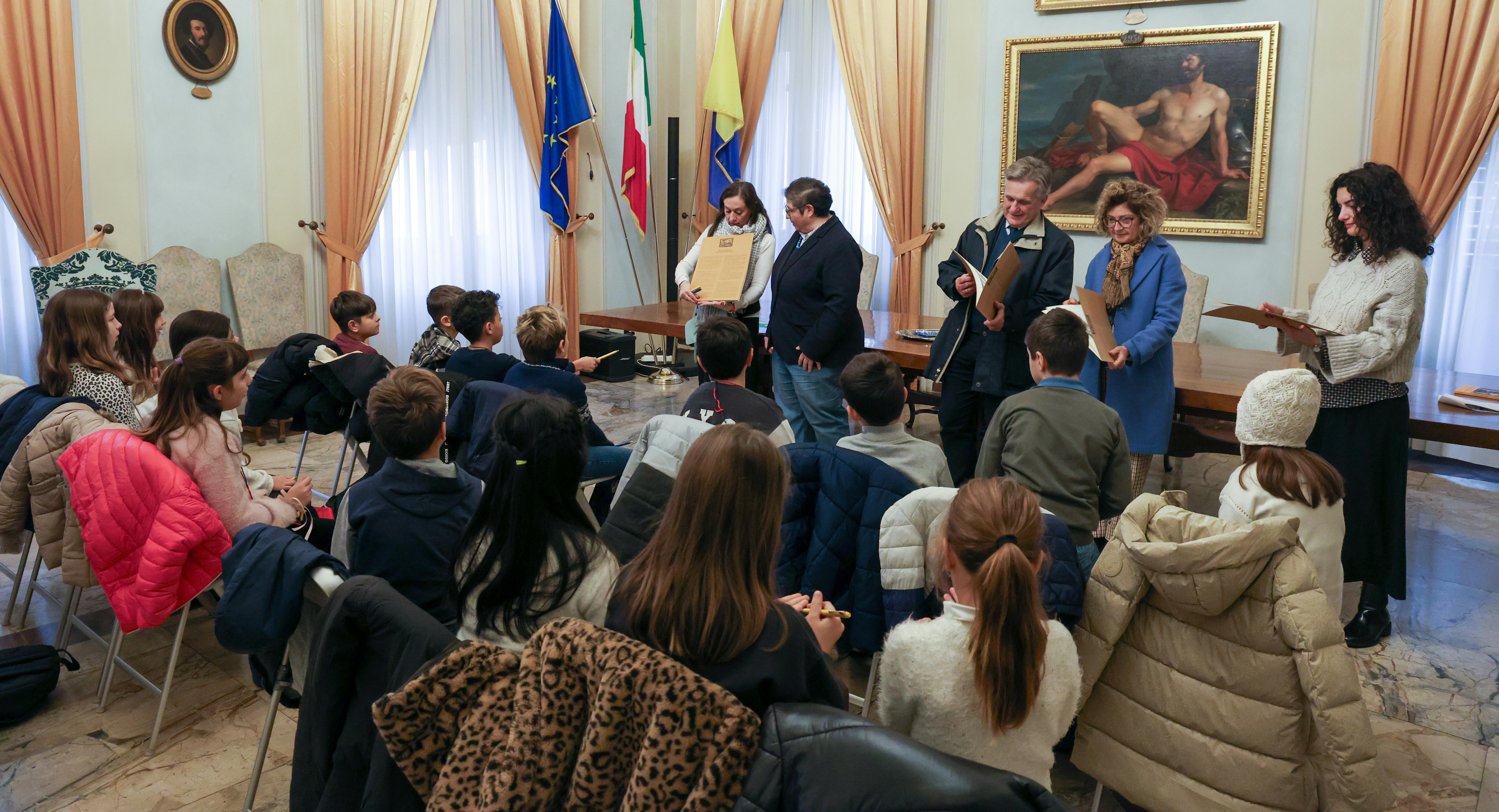 Modena celebrazione 20 novembre in Comune