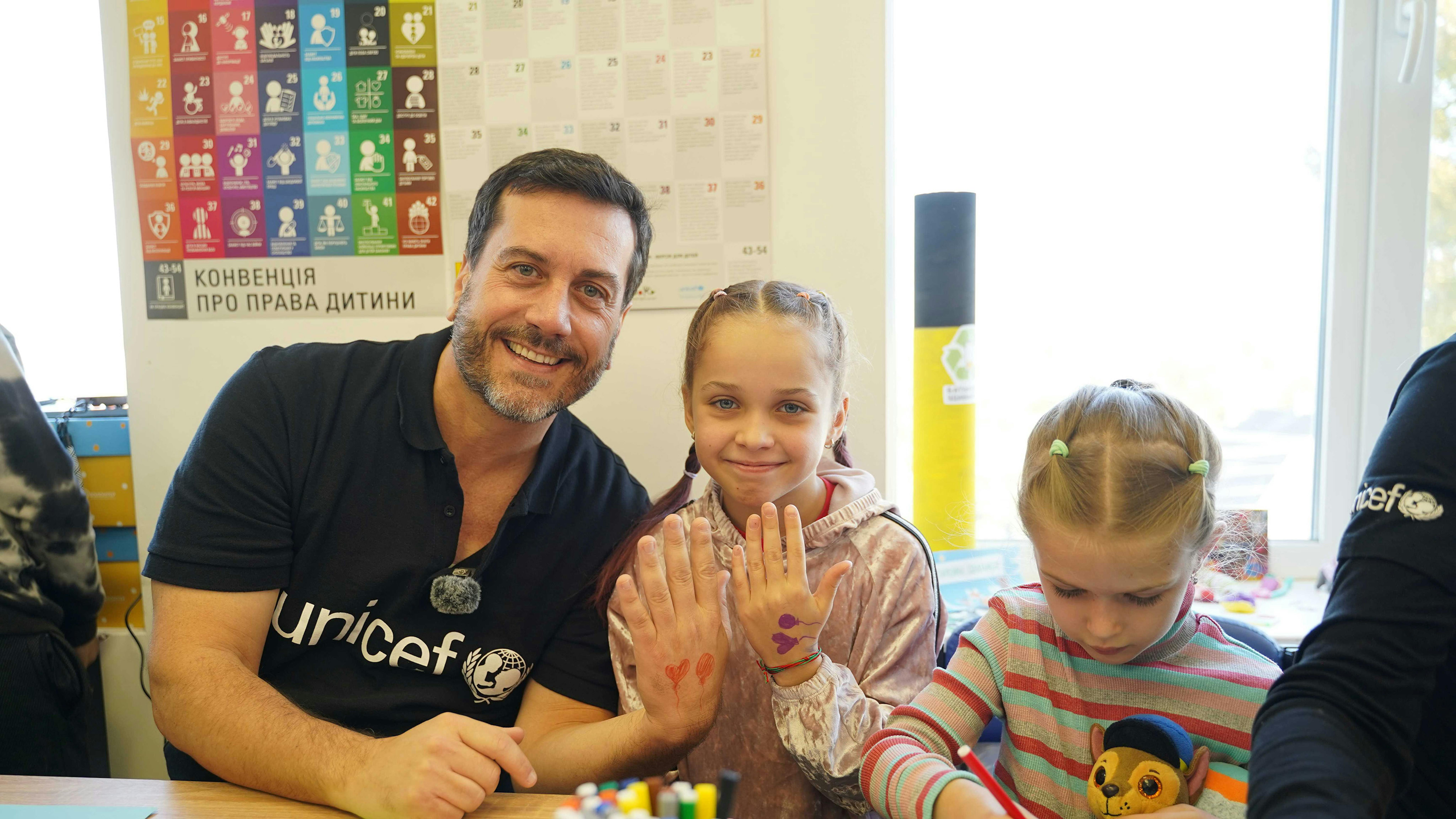 Andrea Iacomini in missione in Ucraina