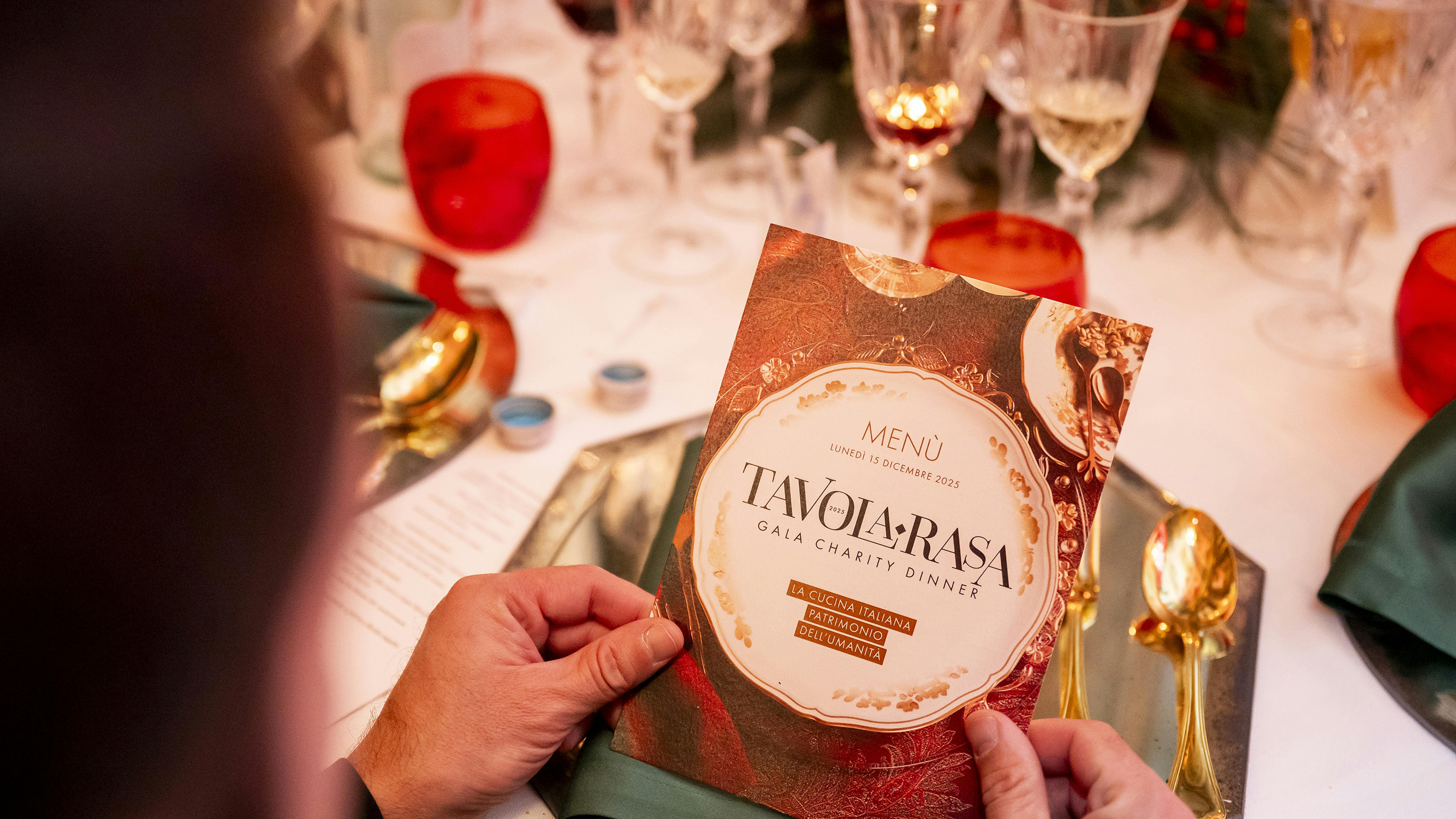 Il menù di Tavola Rasa