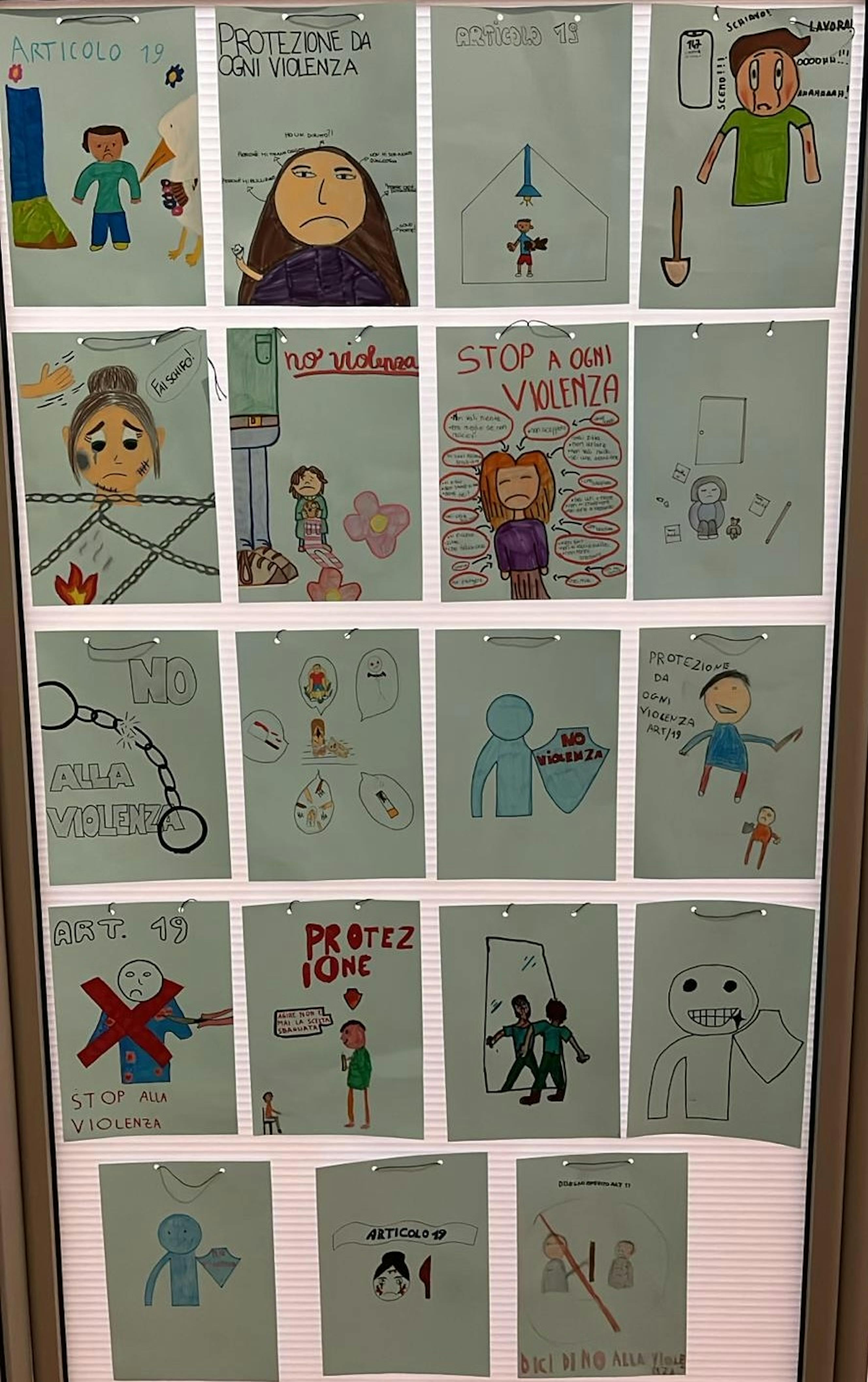 I diritti disegnati dai bambini