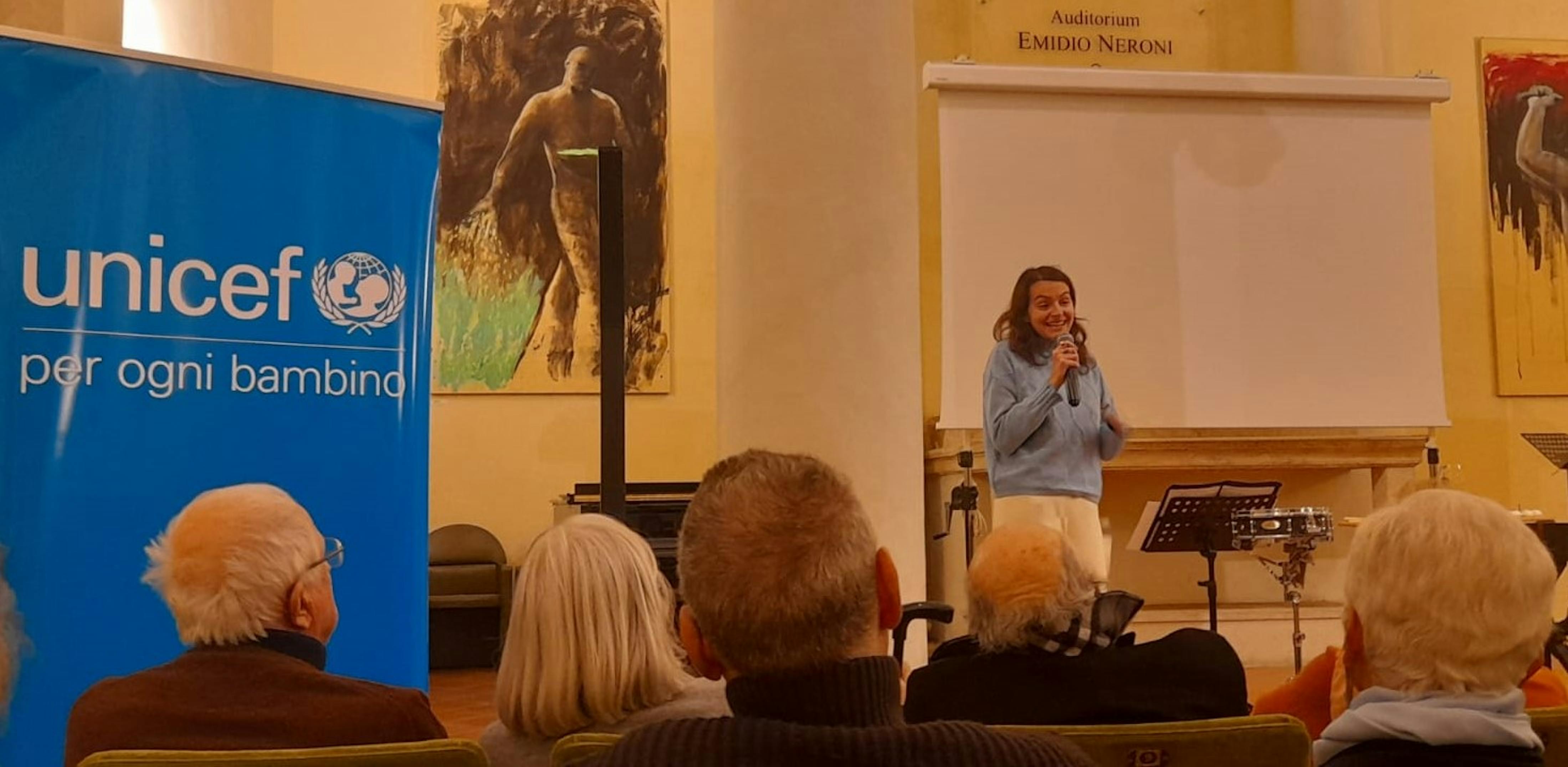 virginia Barchiesi componente younicef del Consiglio Direttivo