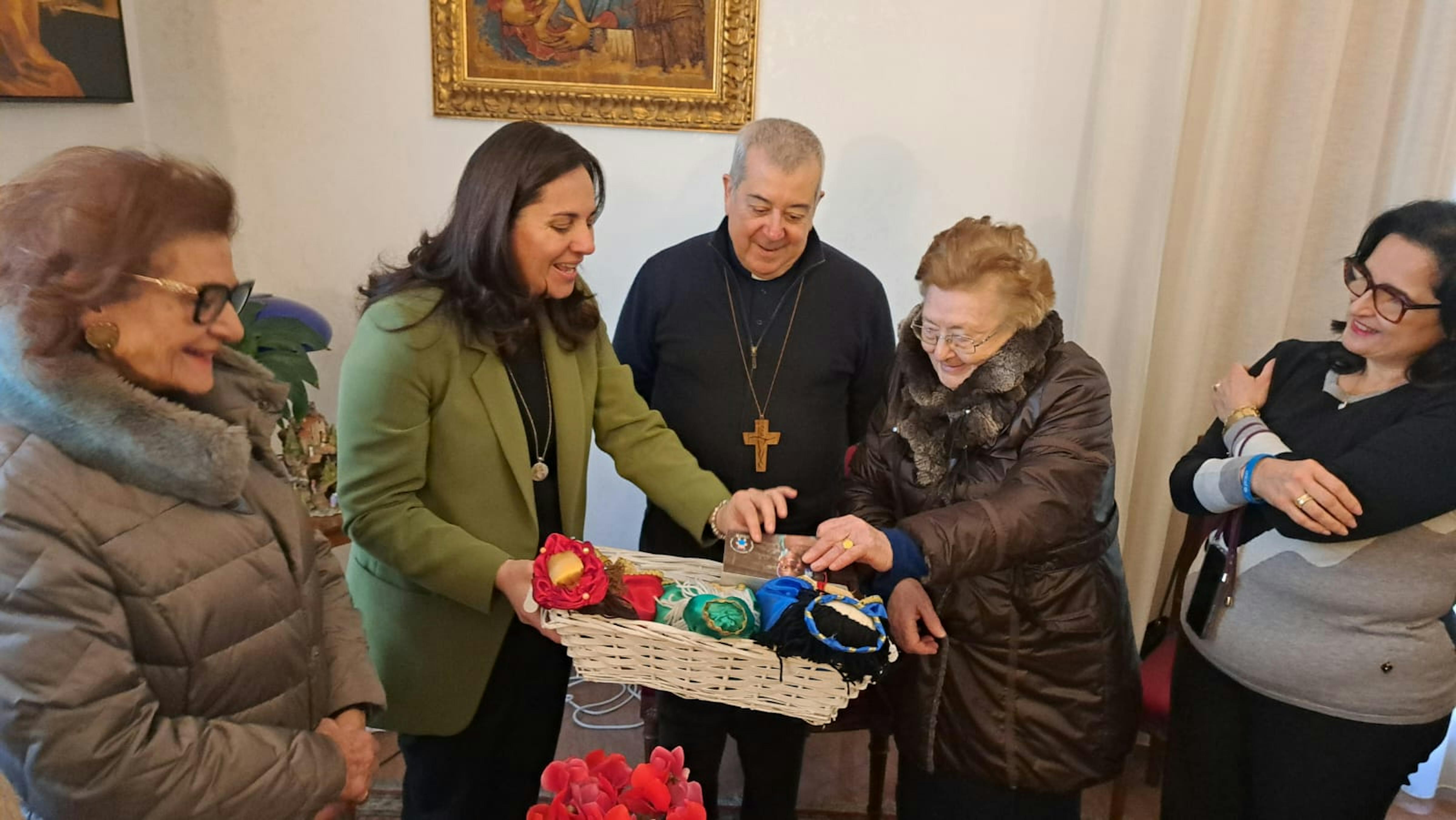 illustrazione del progetto pigotte al vescovo