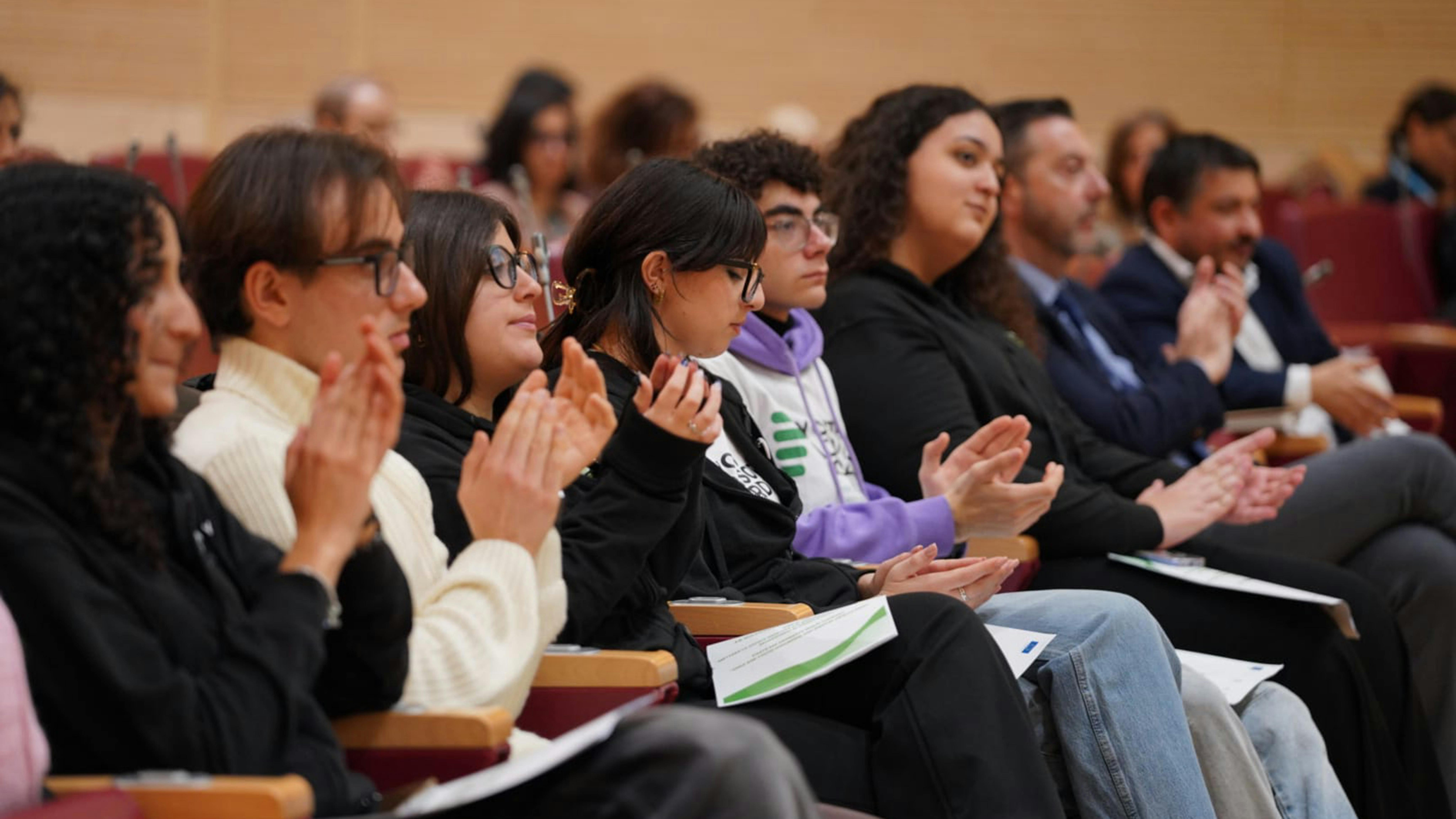 Il pubblico partecipante all'evento