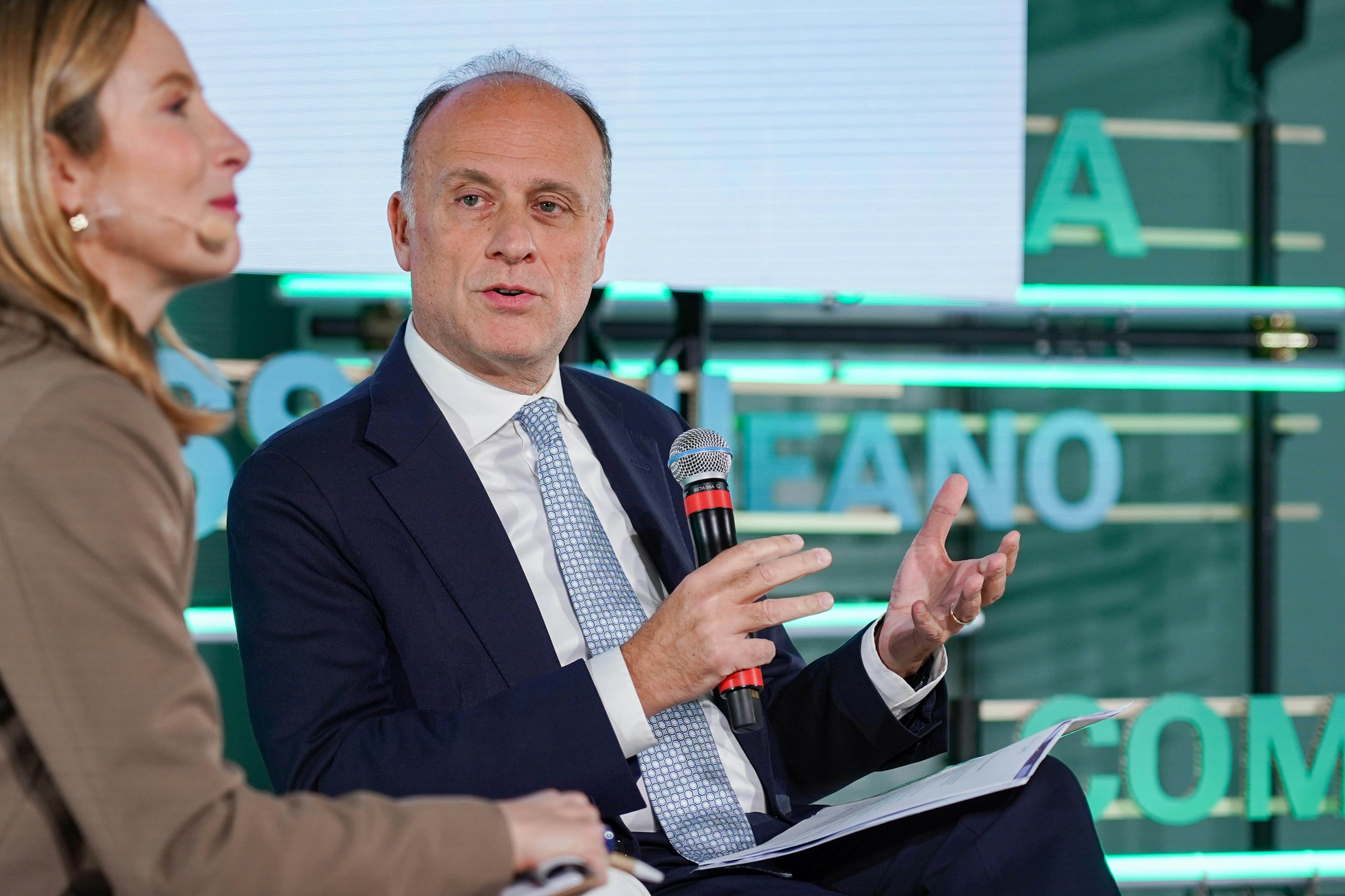 Stefano Caselli, Dean SDA Bocconi School of Management interviene durante l'evento l'Economia del Futuro