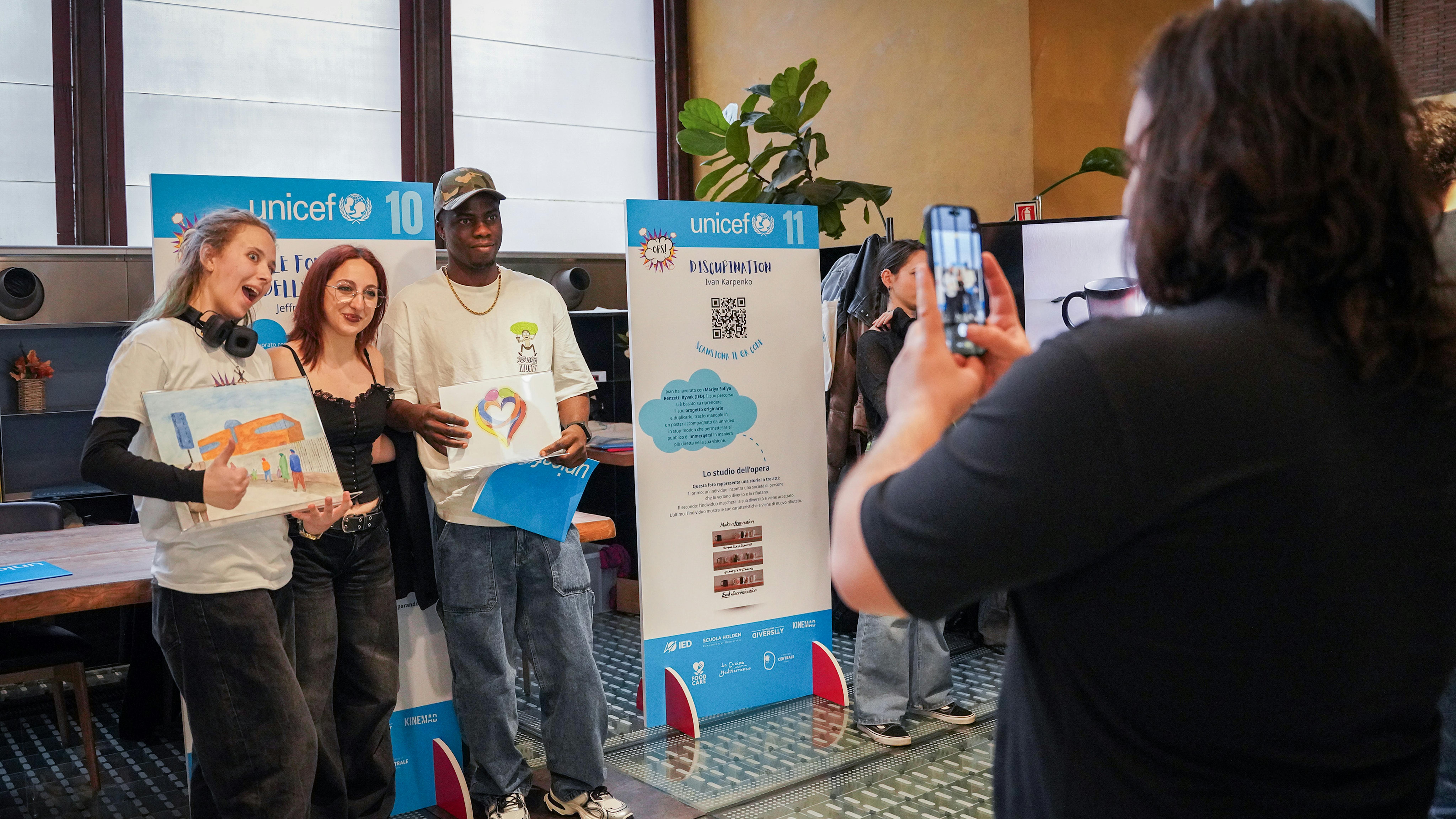 Jeffrey e Anastasia con la loro tutot Gaia
