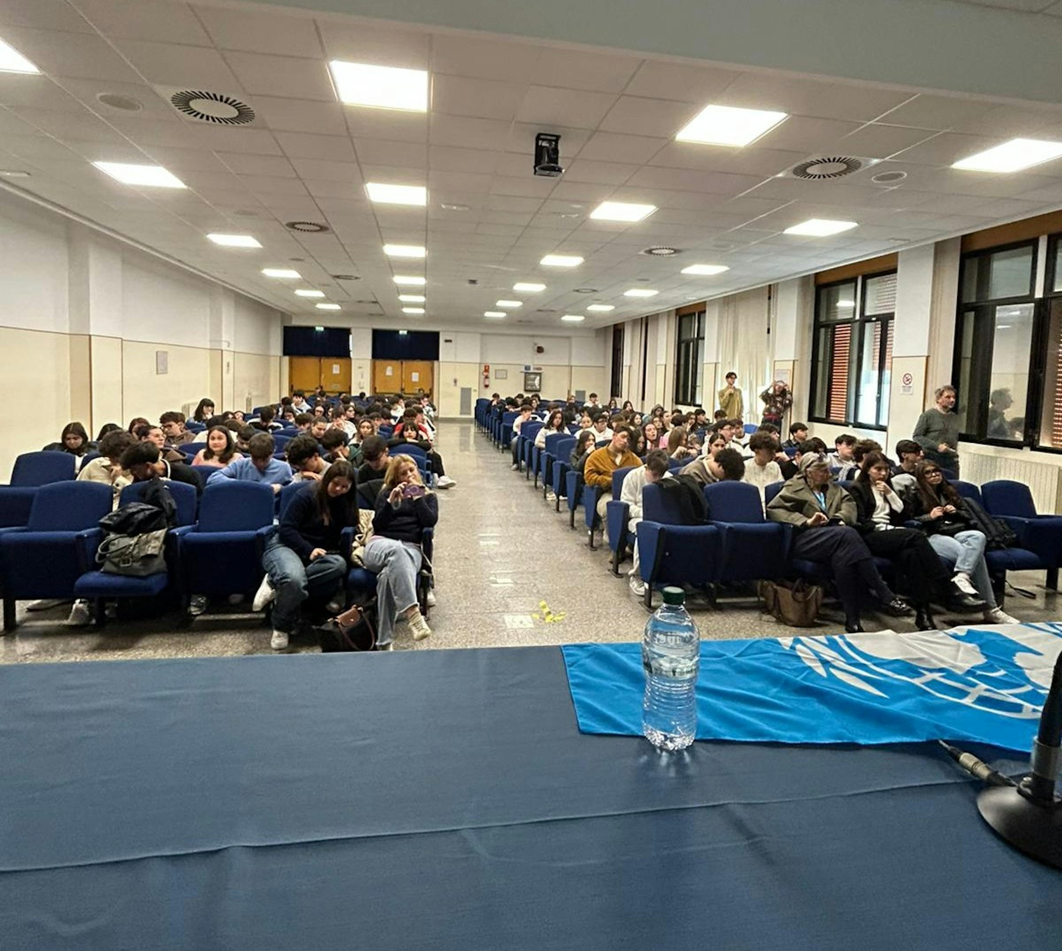 La sala dell'Università