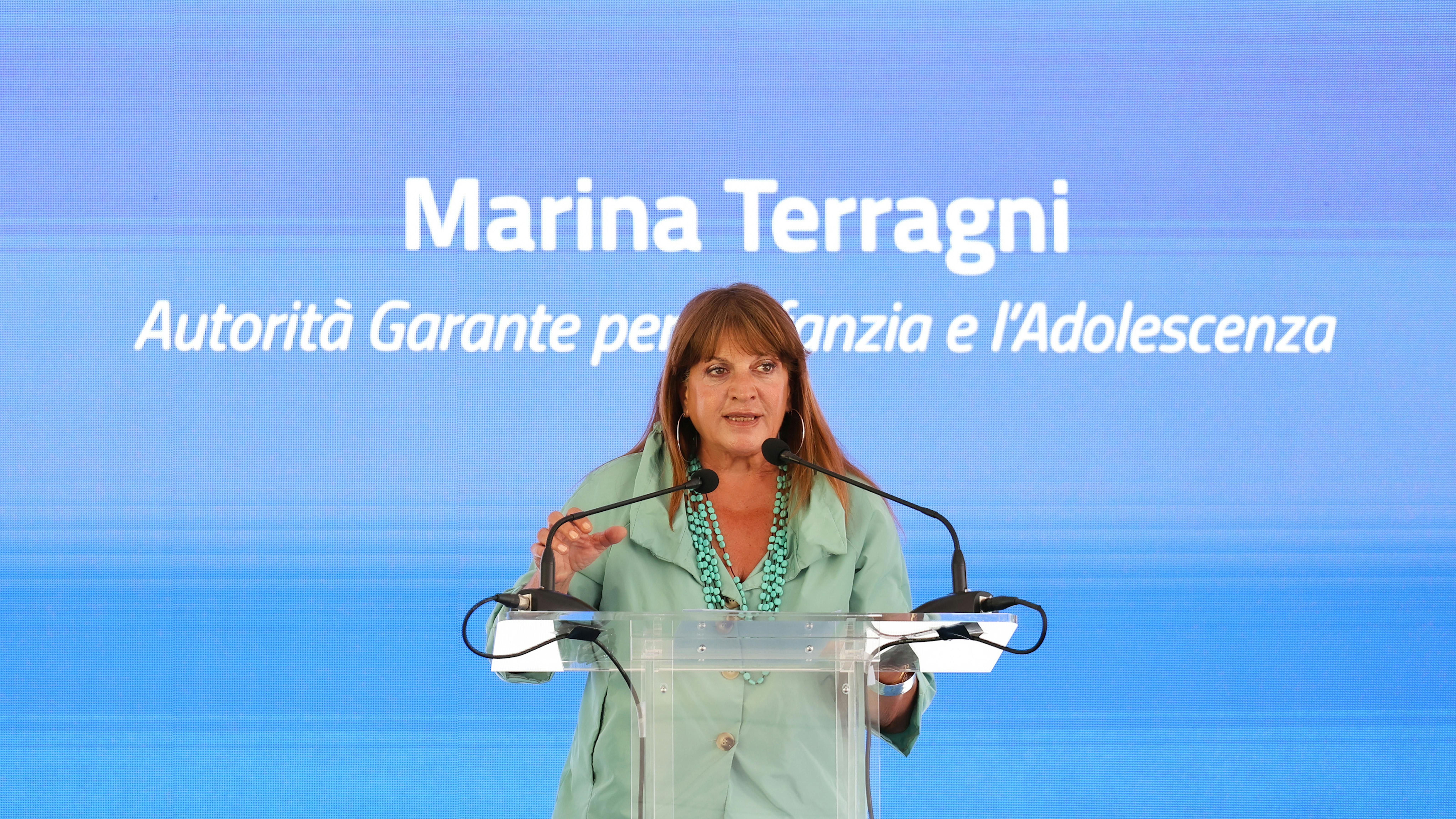 L'intevento di Marina Terragni, Autorità Garante per l'Infanzia e l'Adolescenza - © INPS