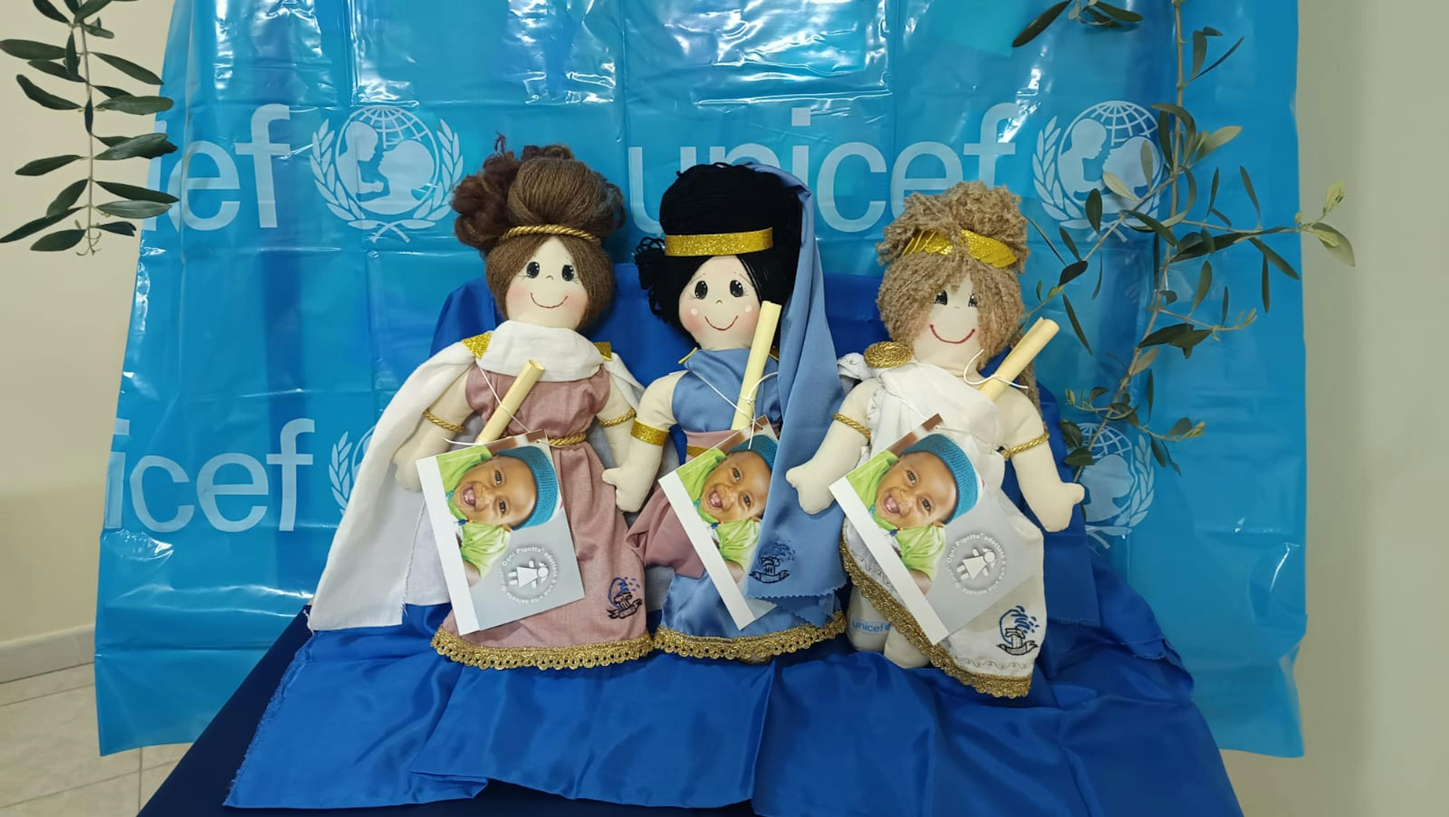 le pigotte realizzate per l'evento