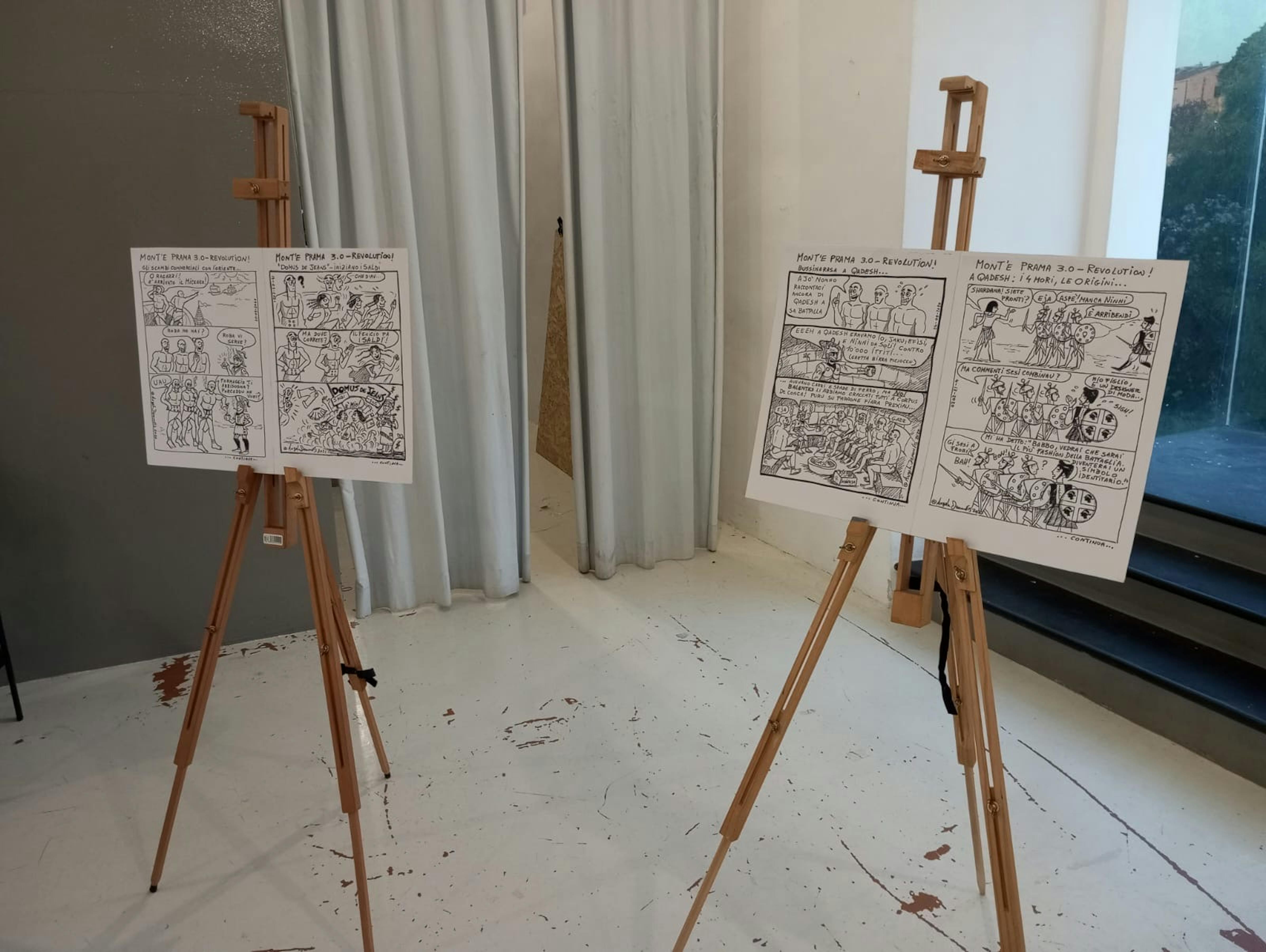 Vignette dell'artista Angela Demontis