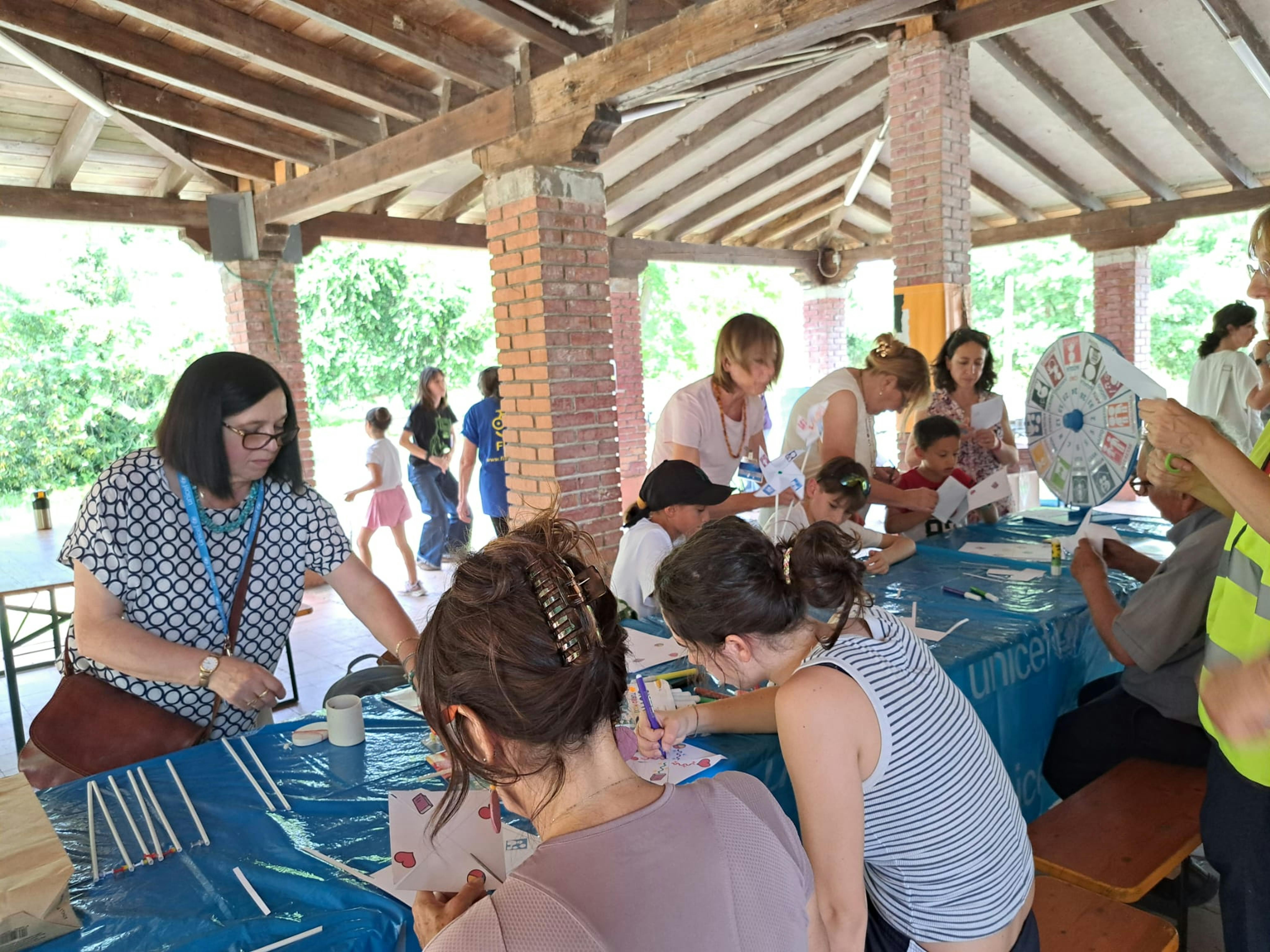 Laboratorio legato alla creazione di girandole