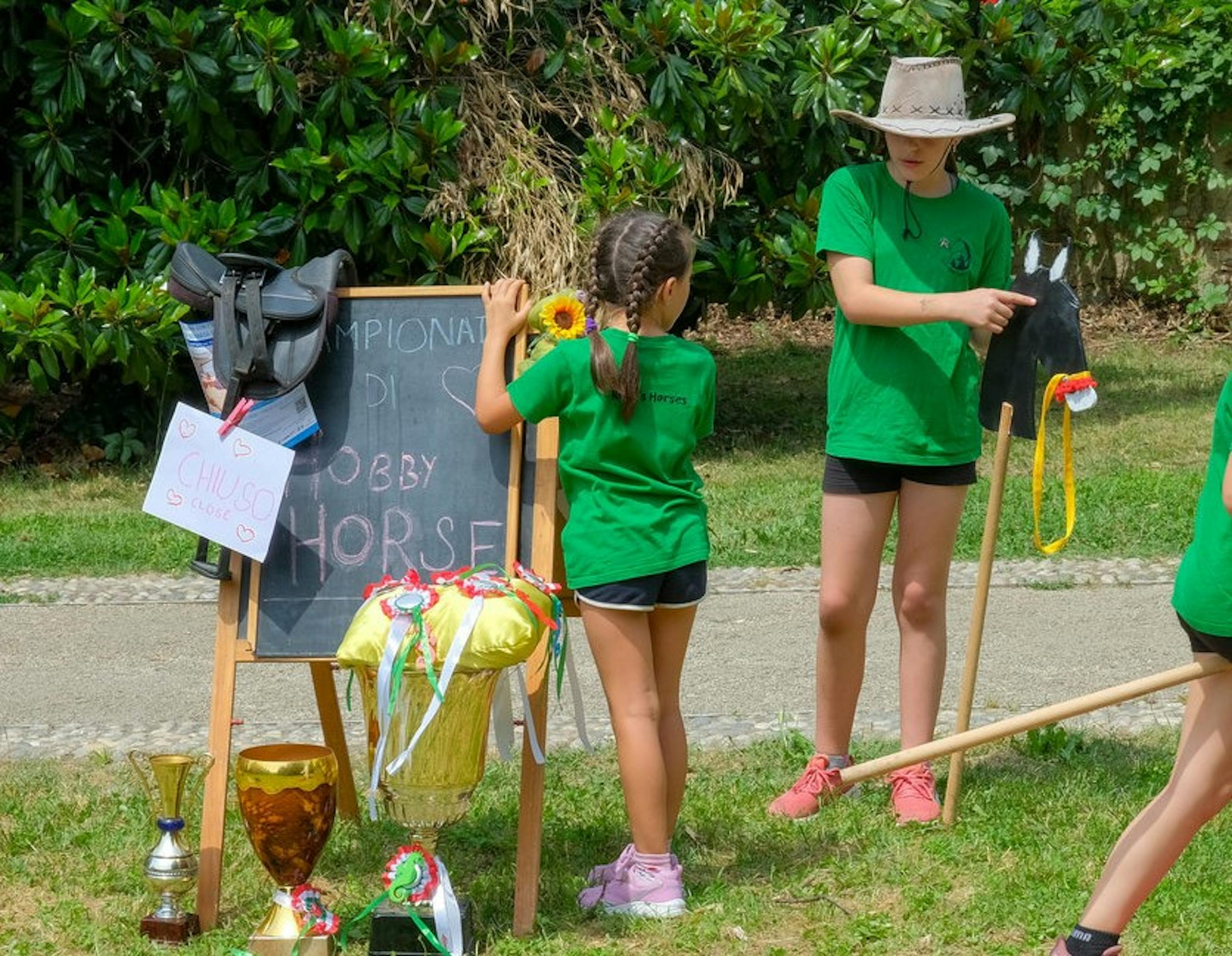 Un momento di gioco organizzato dal Comitato UNICEF di Besana in Brianza