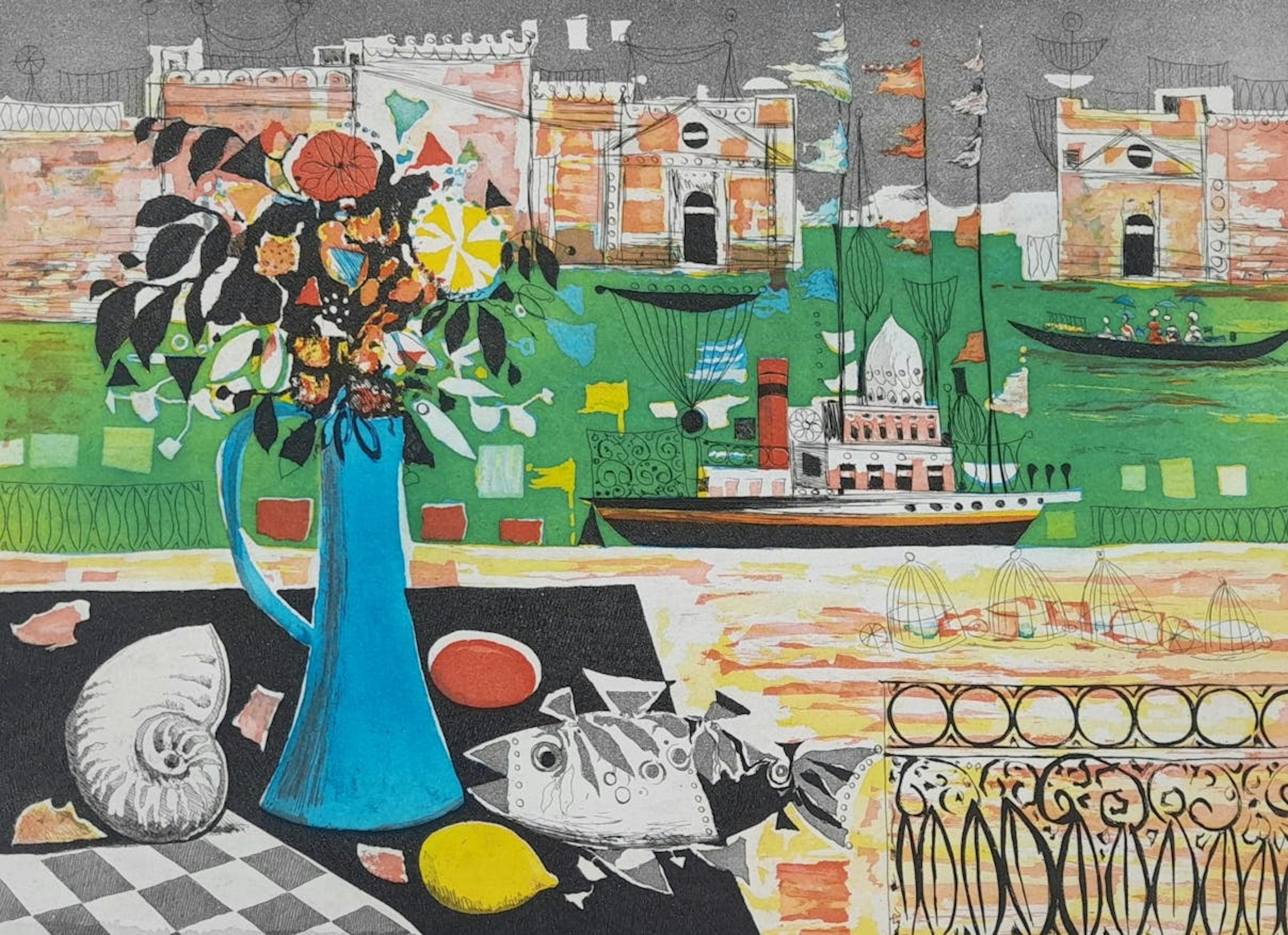 Primo premio, opera grafica di Jean Calogero