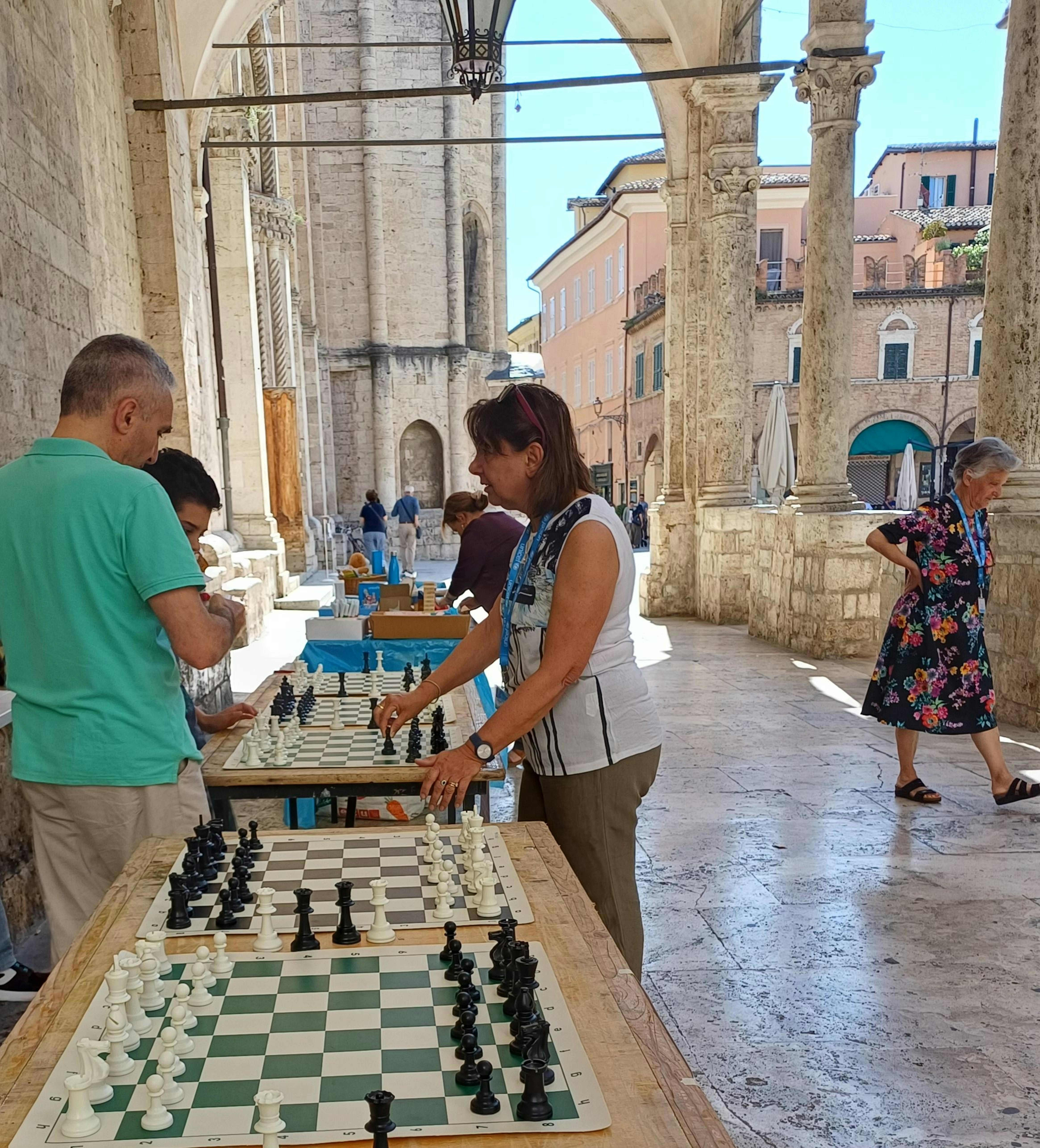 Con la federazione scacchi ad Ascoli
